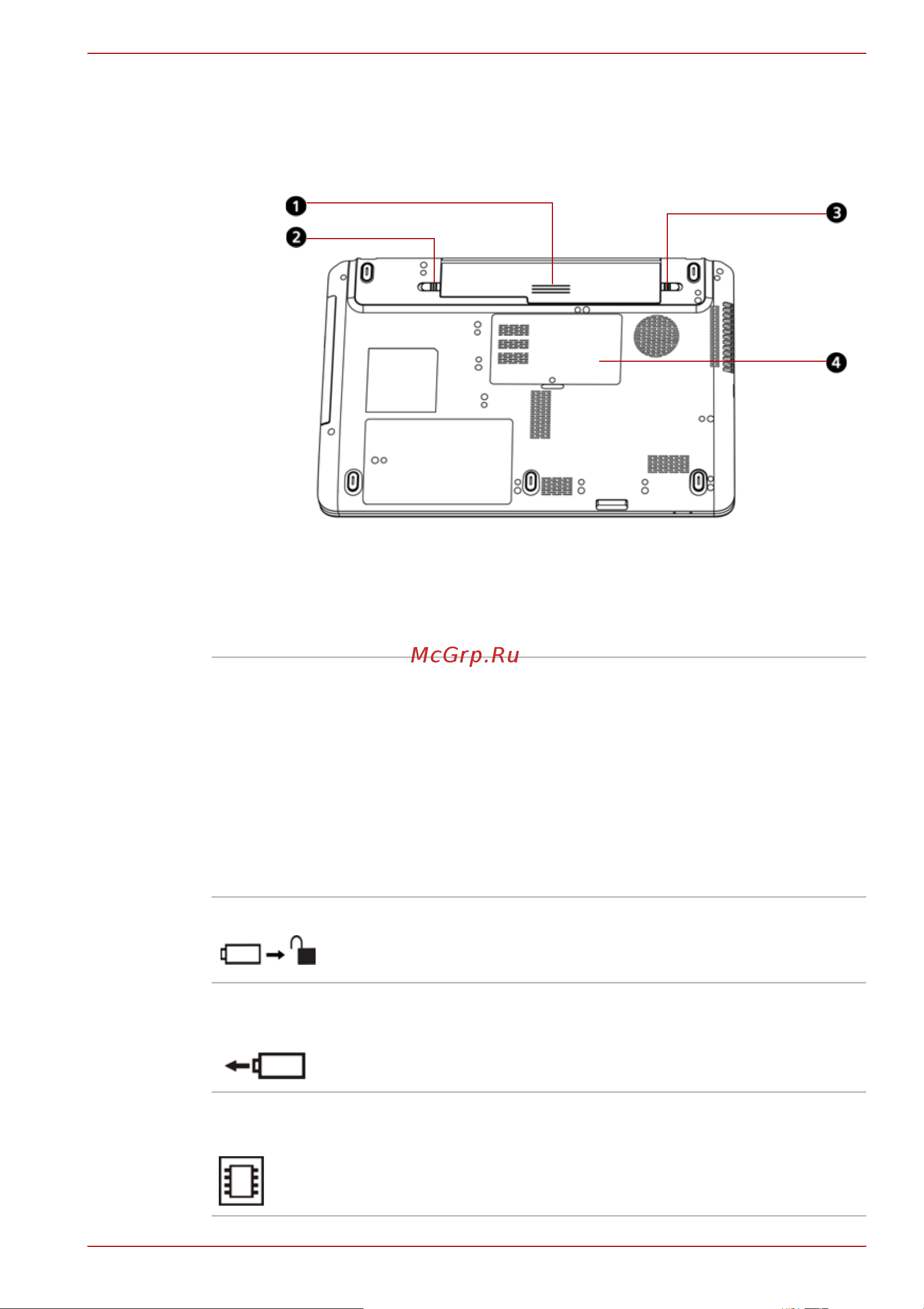 Toshiba Satellite C655D-S5043 [43/198] Вид снизу