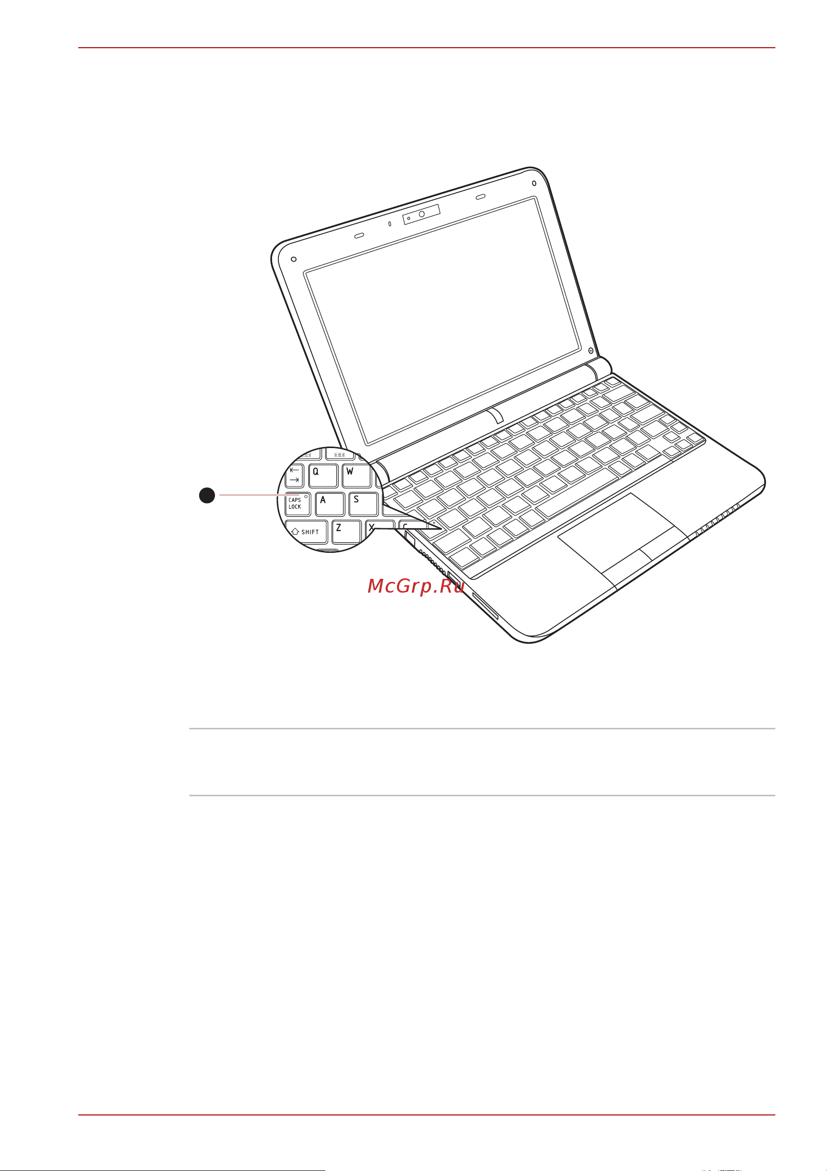 Toshiba NB305-10K [41/177] Индикаторы клавиатуры