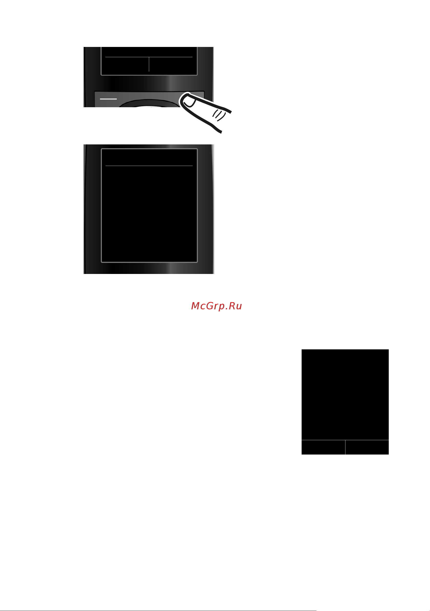 GIGASET COMMUNICATIONS GMBH GIGASET C59H [16/120] Дисплей в состоянии готовности