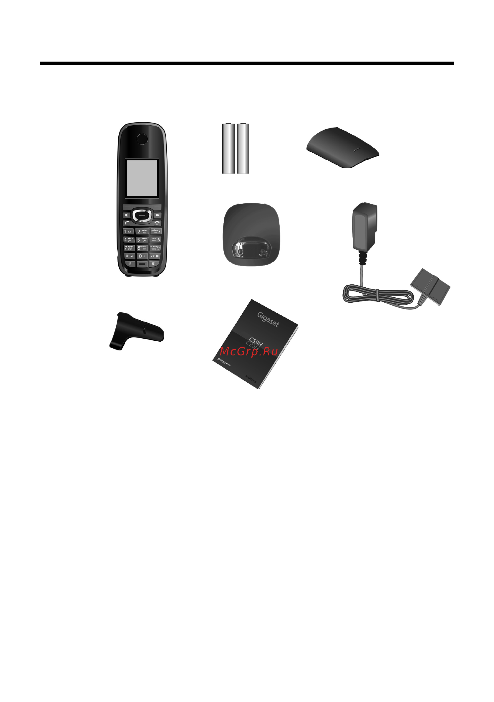 GIGASET COMMUNICATIONS GMBH GIGASET C59H [67/120] First steps