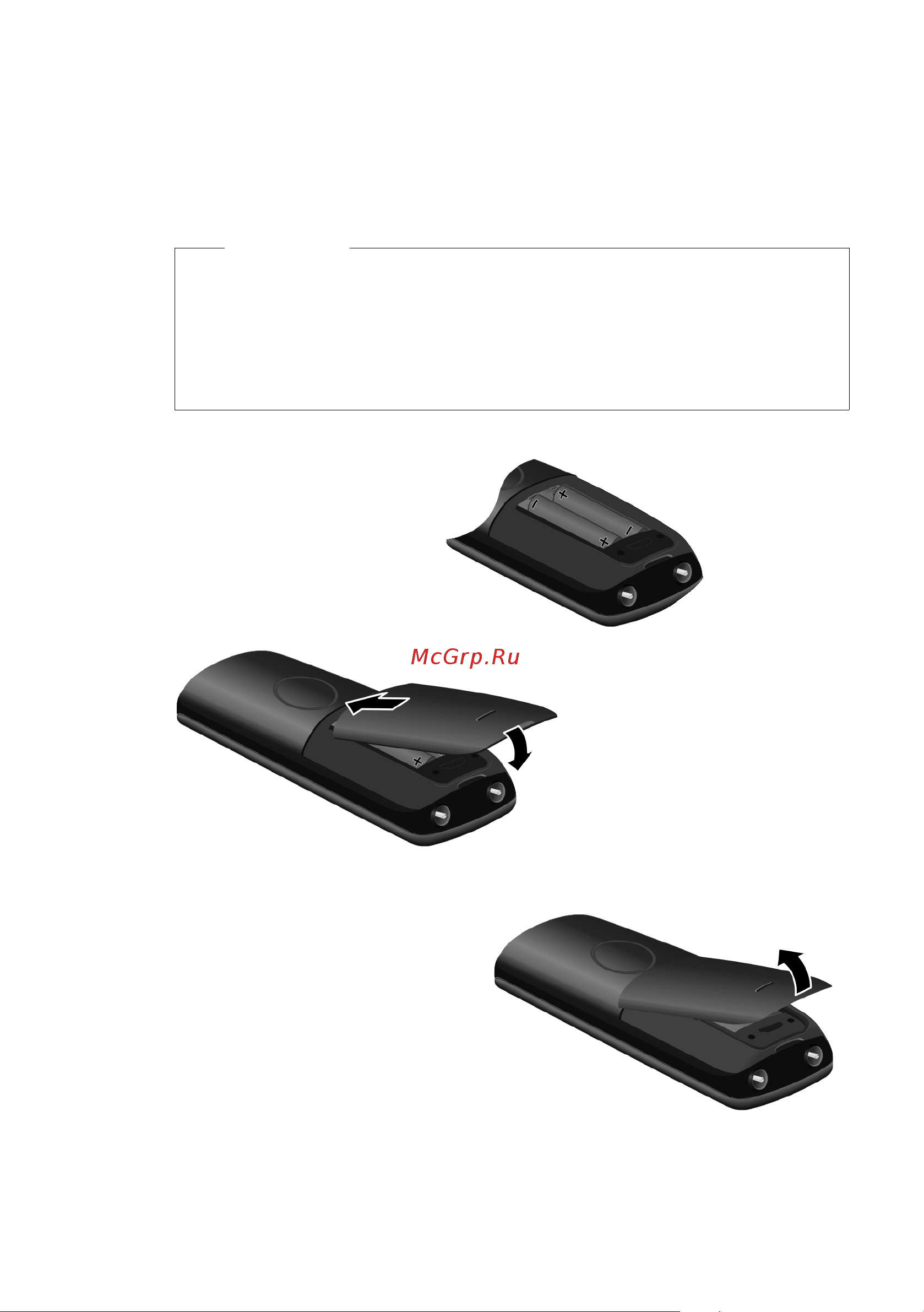 GIGASET COMMUNICATIONS GMBH GIGASET C59H [69/120] Setting up the handset for use