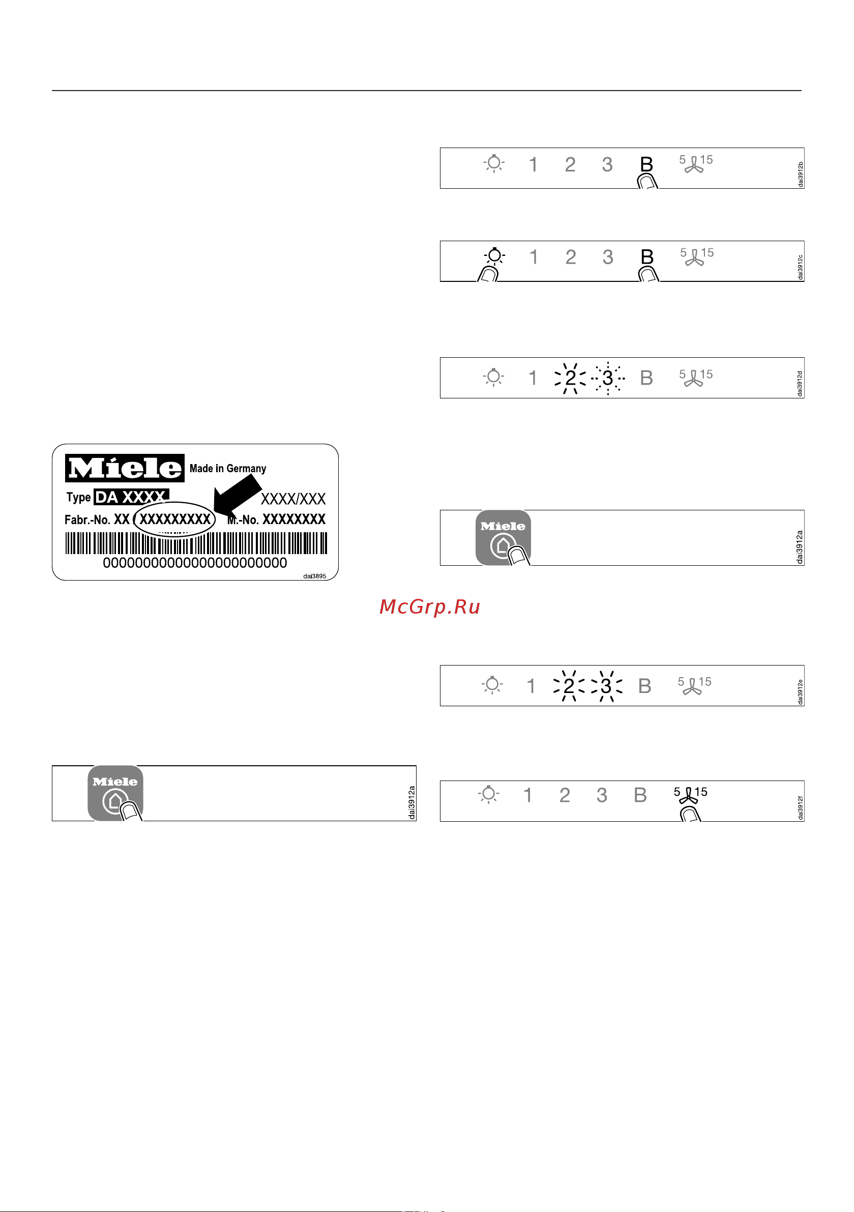 Miele DA6708D BRWS Brilliant [16/51] Ввод в эксплуатацию
