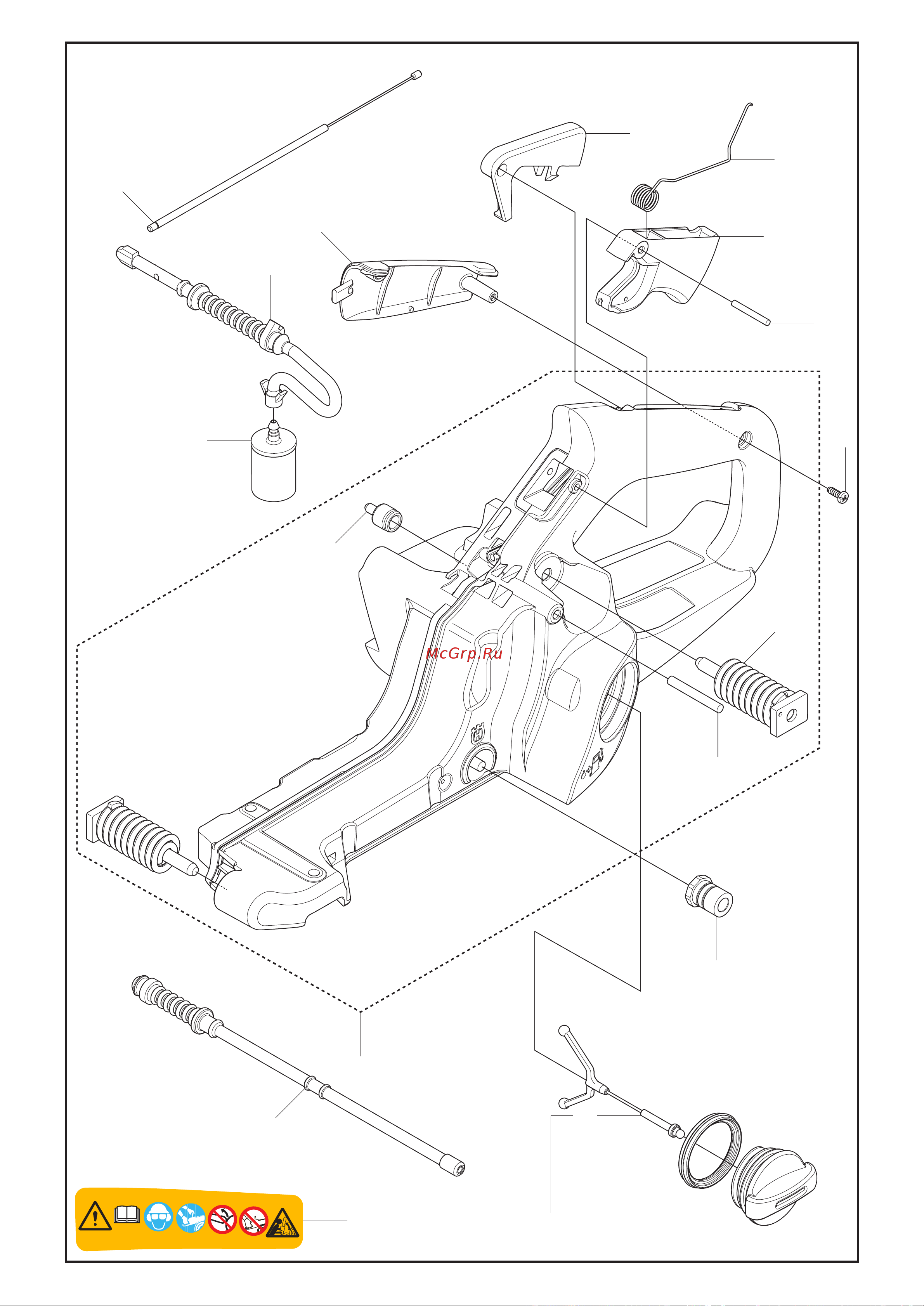 Husqvarna 450 (2009) parts Руководство по эксплуатации онлайн [28/41] 782648