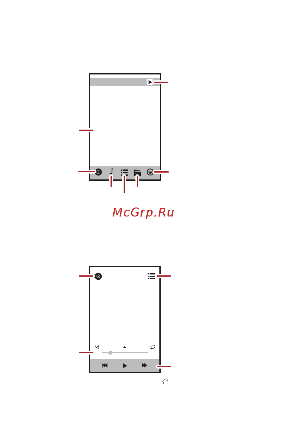 Huawei G300 (U8815) [51/82] Воспроизведение музыки