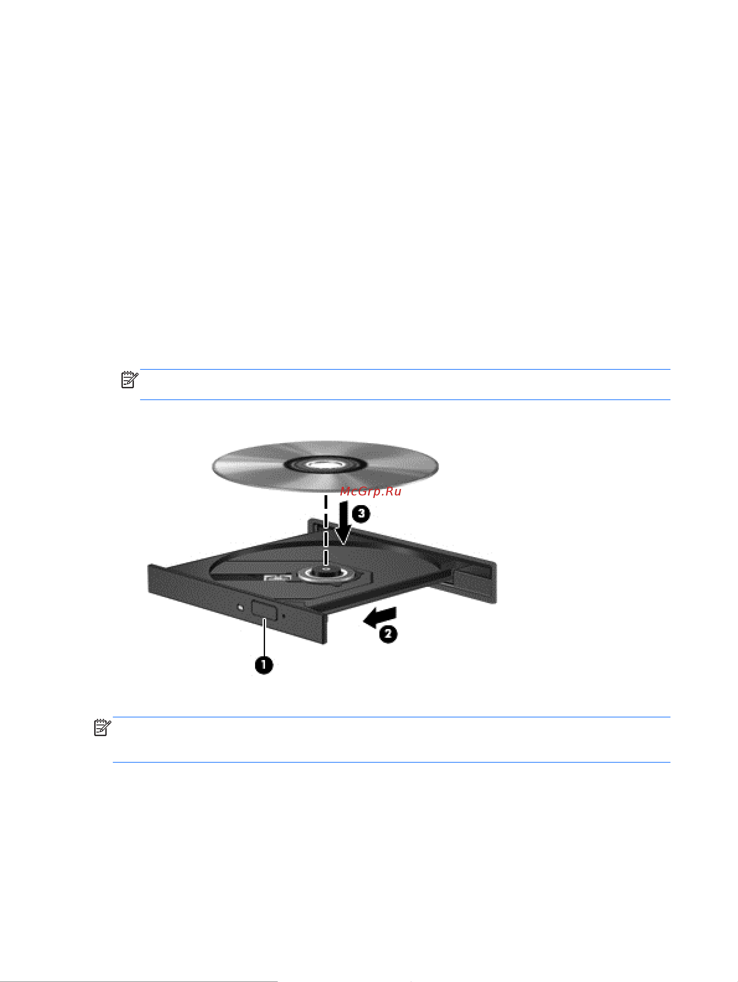 HP Pavilion g7-2363er [60/95] Установка оптического диска