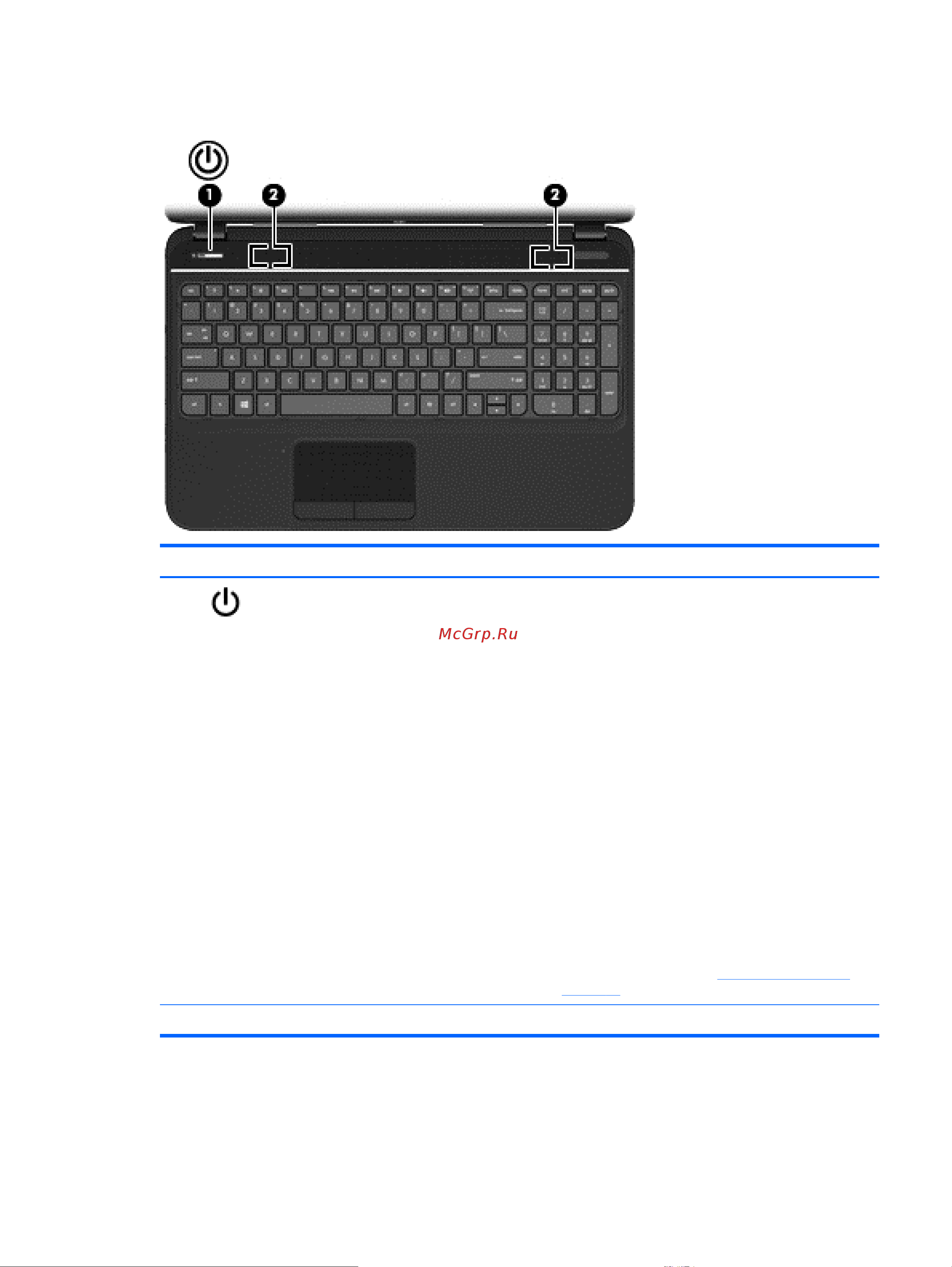 HP Pavilion g7-2361er [21/95] Кнопки и динамики