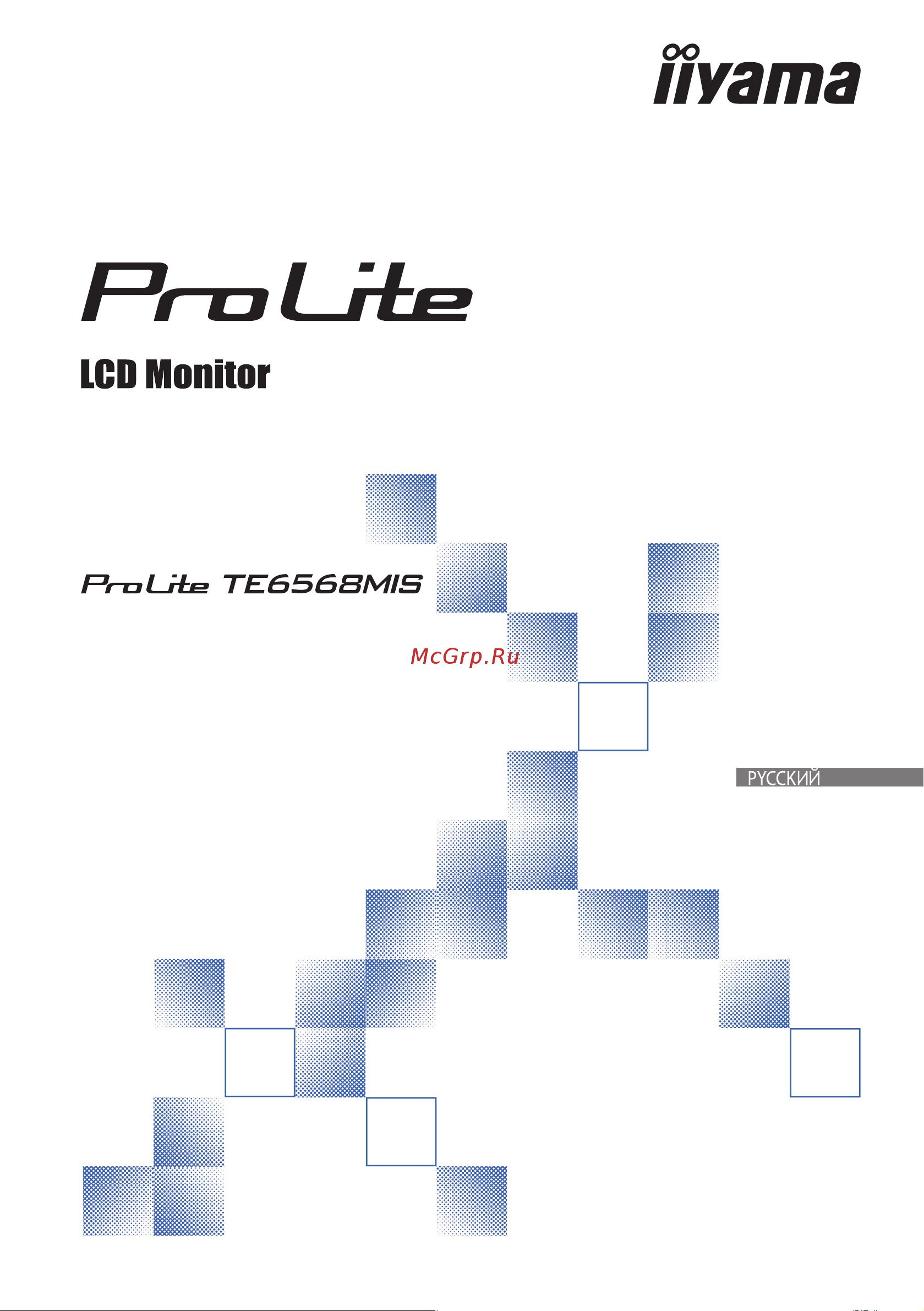 Iiyama ProLite TE6568MIS-B1AG Руководство по эксплуатации онлайн