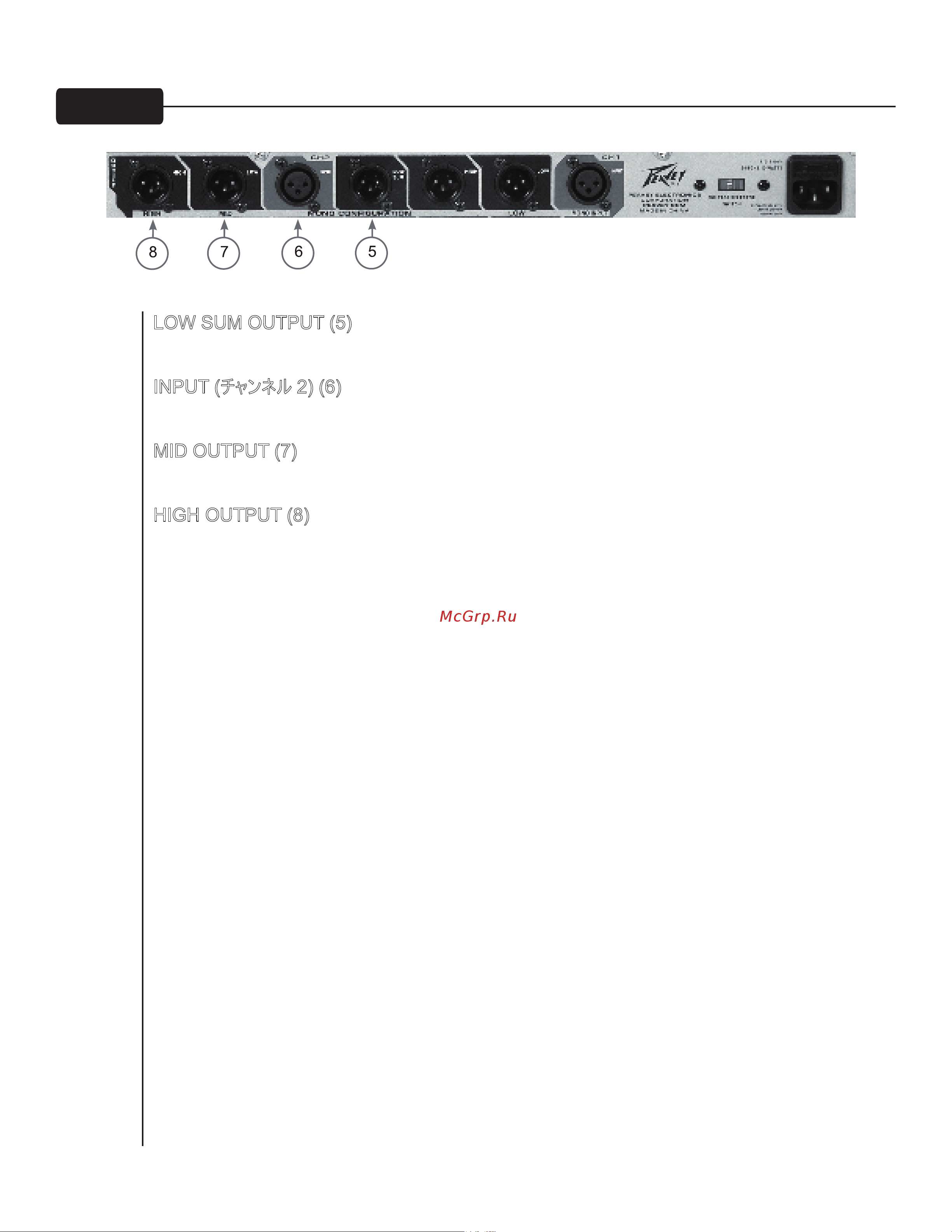 Peavey PV 23XO [46/52] High output 8