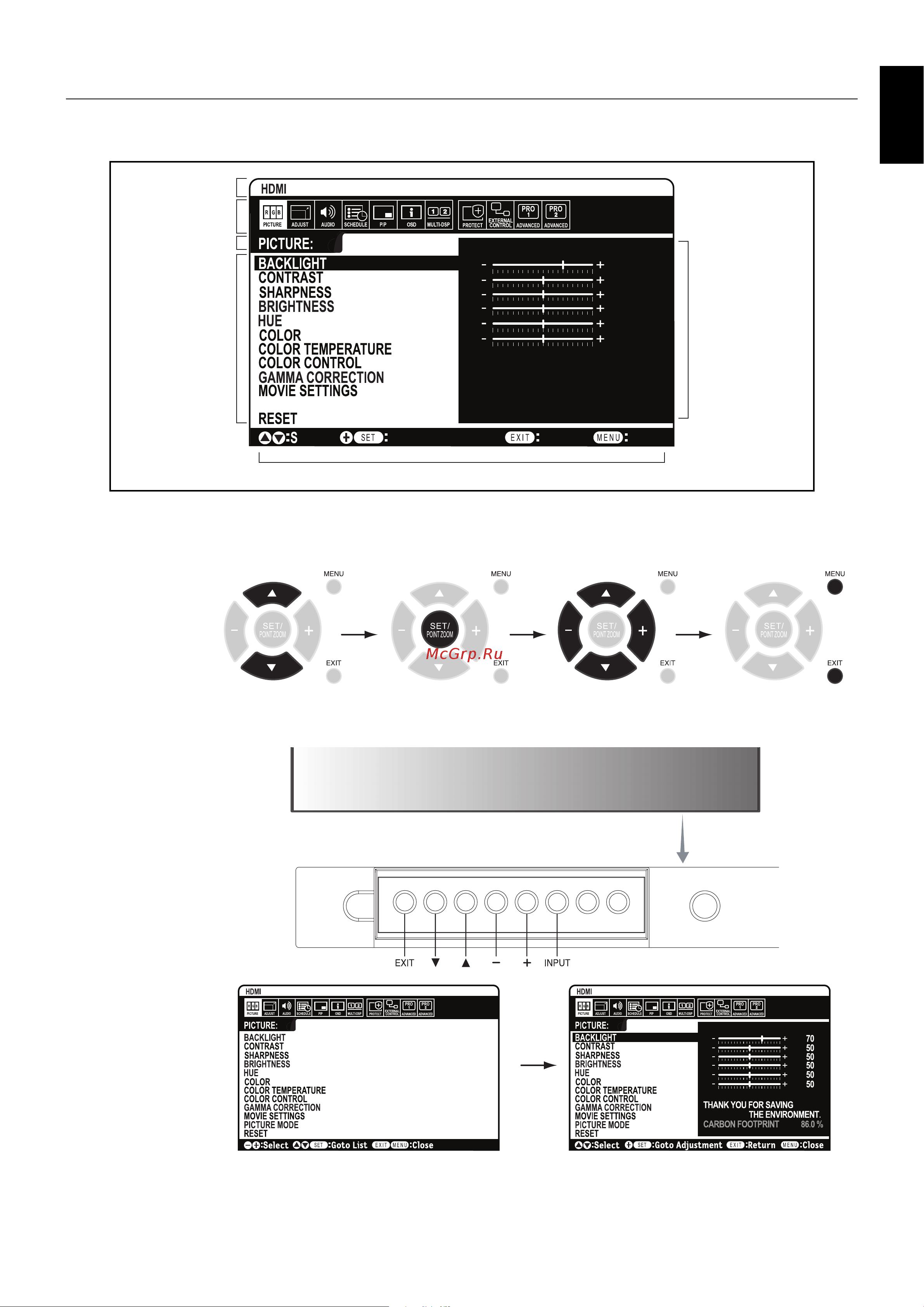 Nec MultiSync X554UN-2 [21/57] English