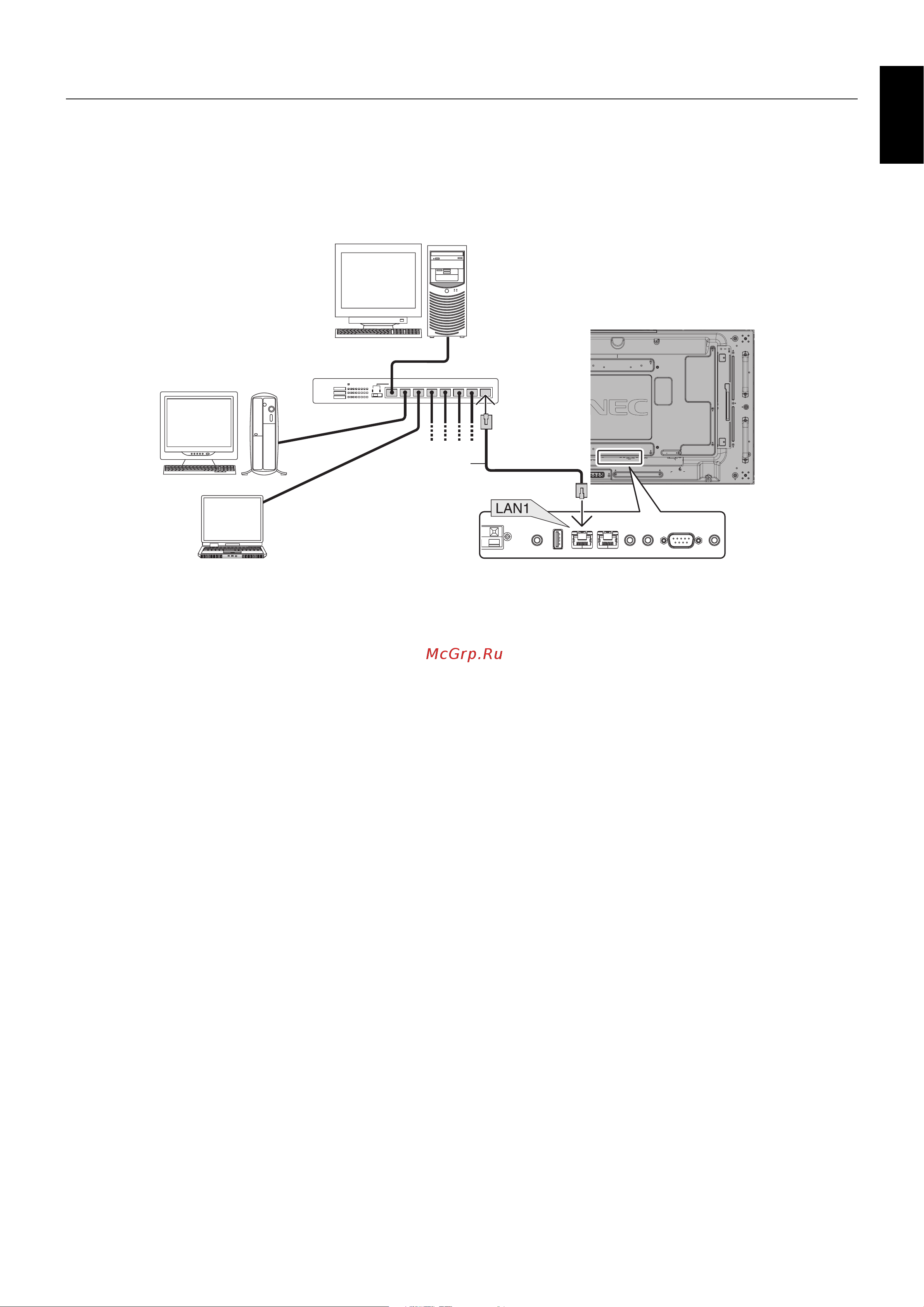 Nec MultiSync X554UN-2 [37/57] Controlling the lcd monitor via lan control