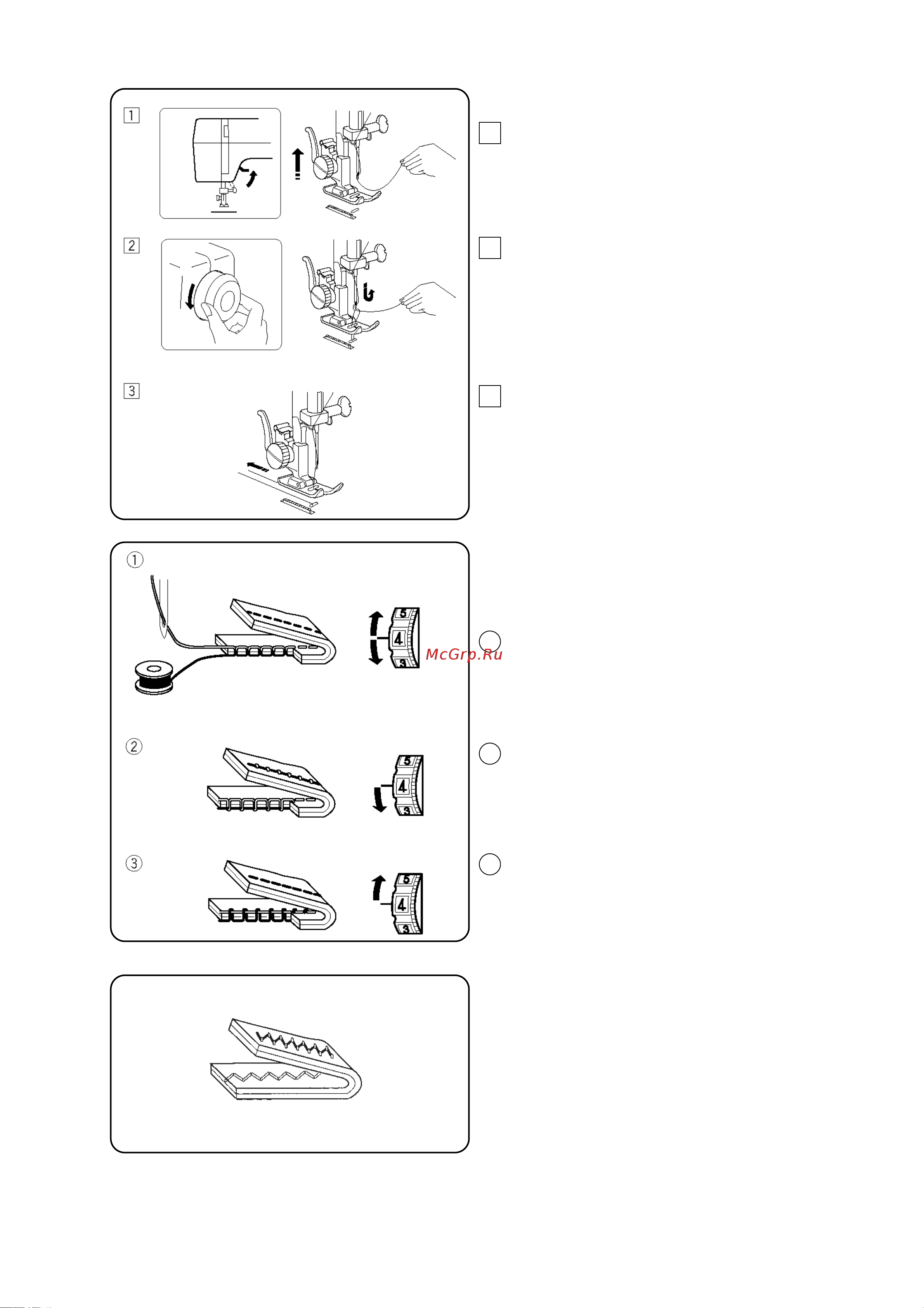 Janome JT1108 [13/32] Вытягивание нижней нити