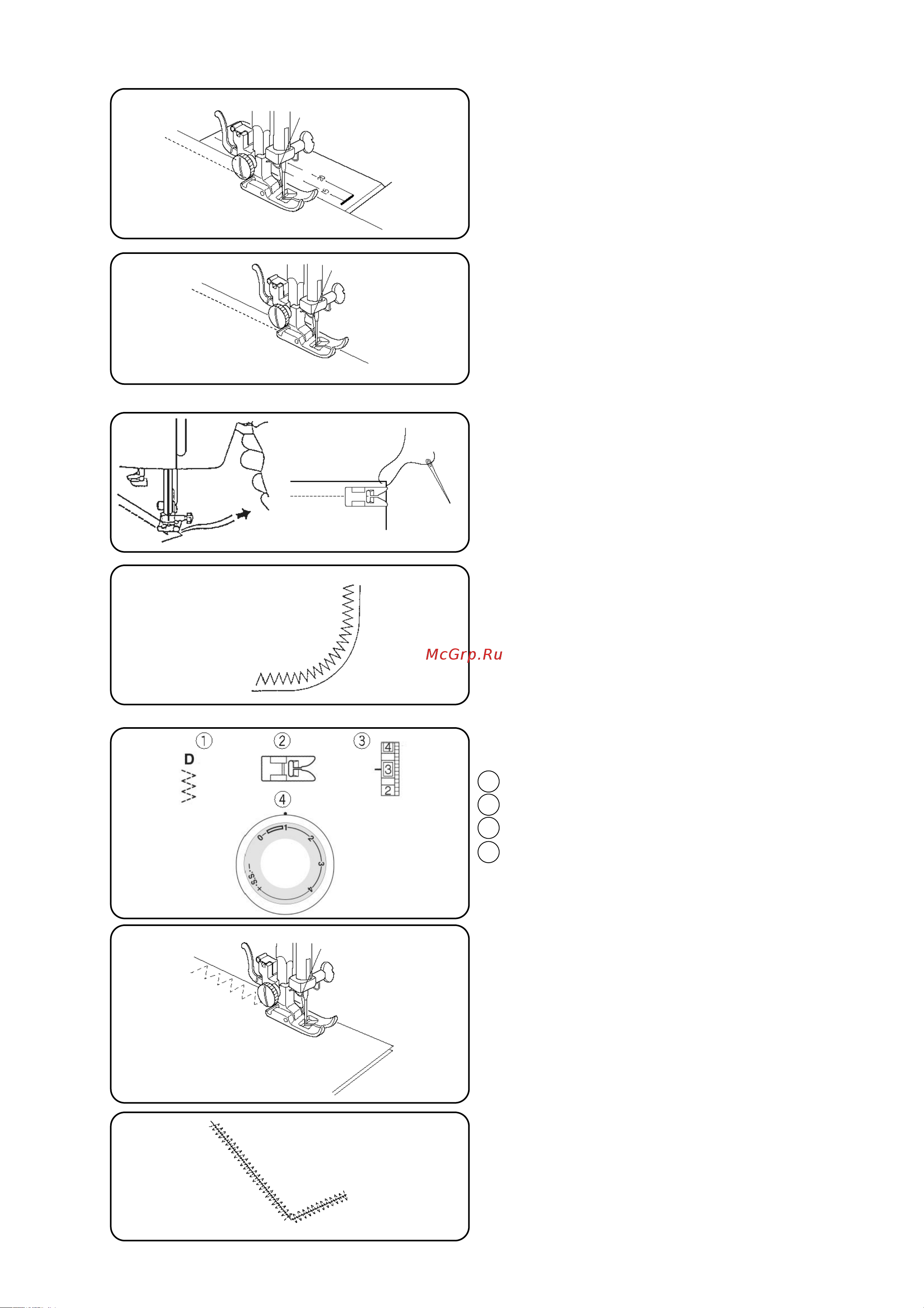 Janome JT1108 [17/32] Подсказки и советы по шитью
