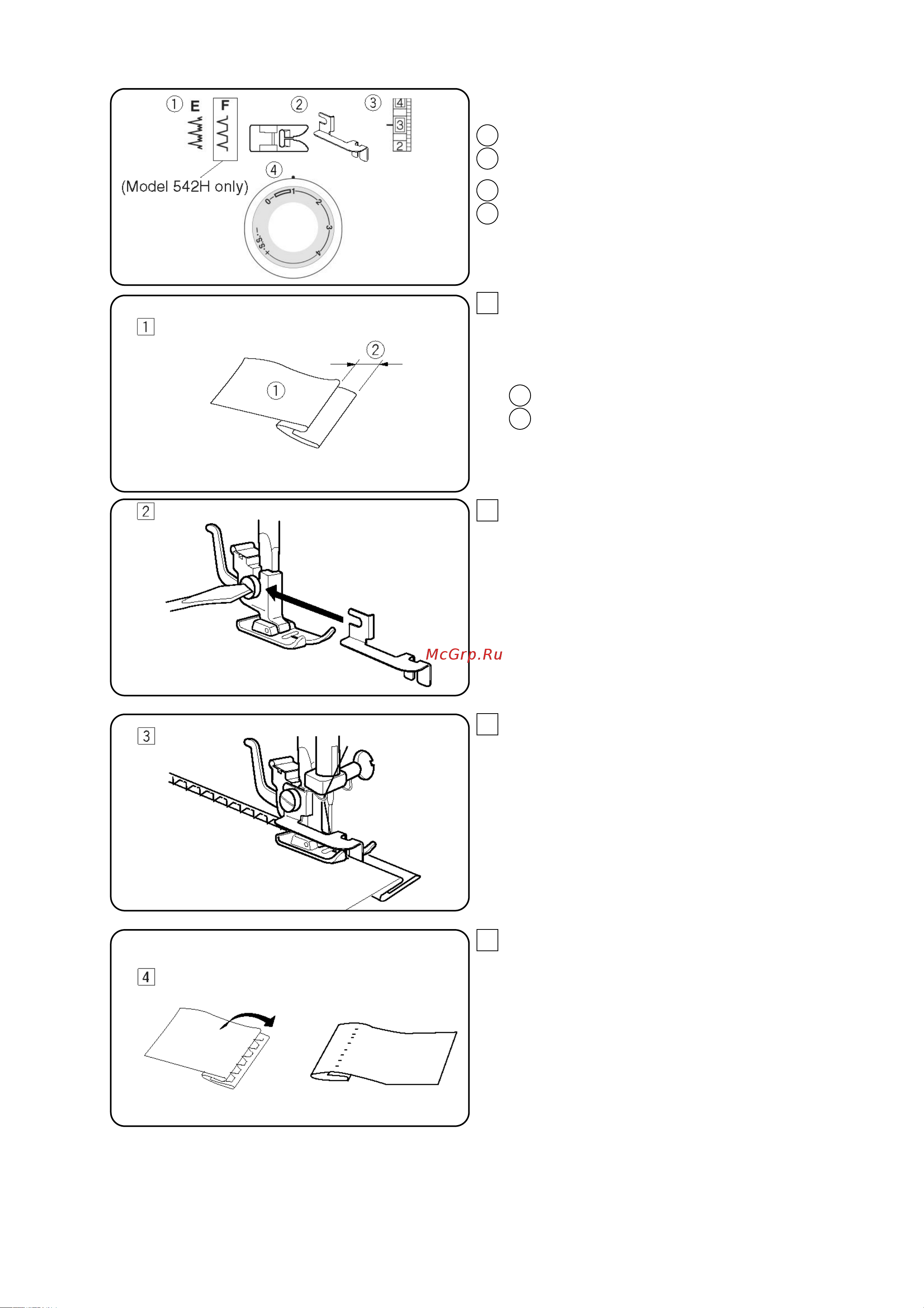 Janome JT1108 [18/32] Потайной шов
