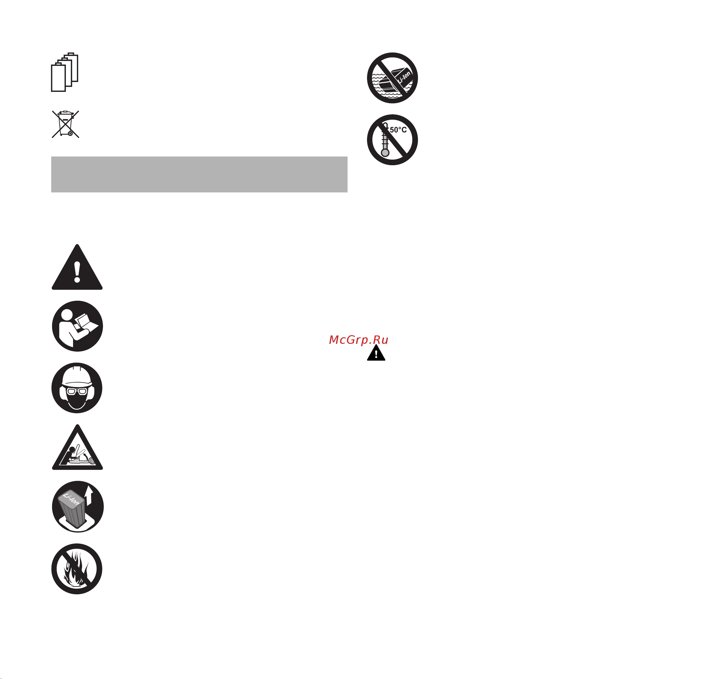 Stihl MSA 220 16 [50/216] Warning