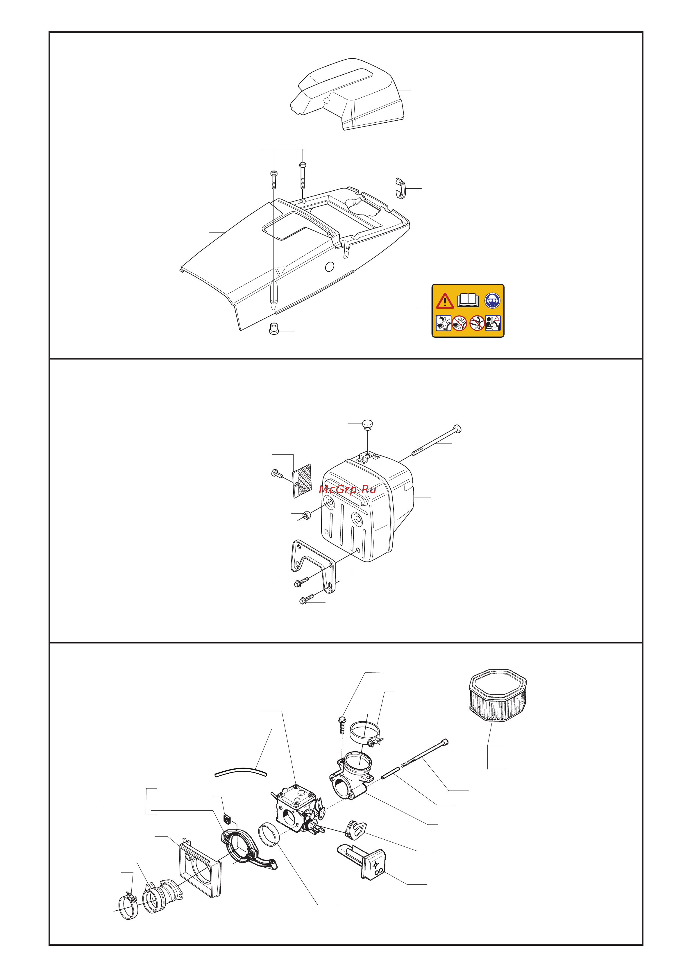 Husqvarna 395 (2007) parts Руководство по эксплуатации онлайн [3/9] 782761
