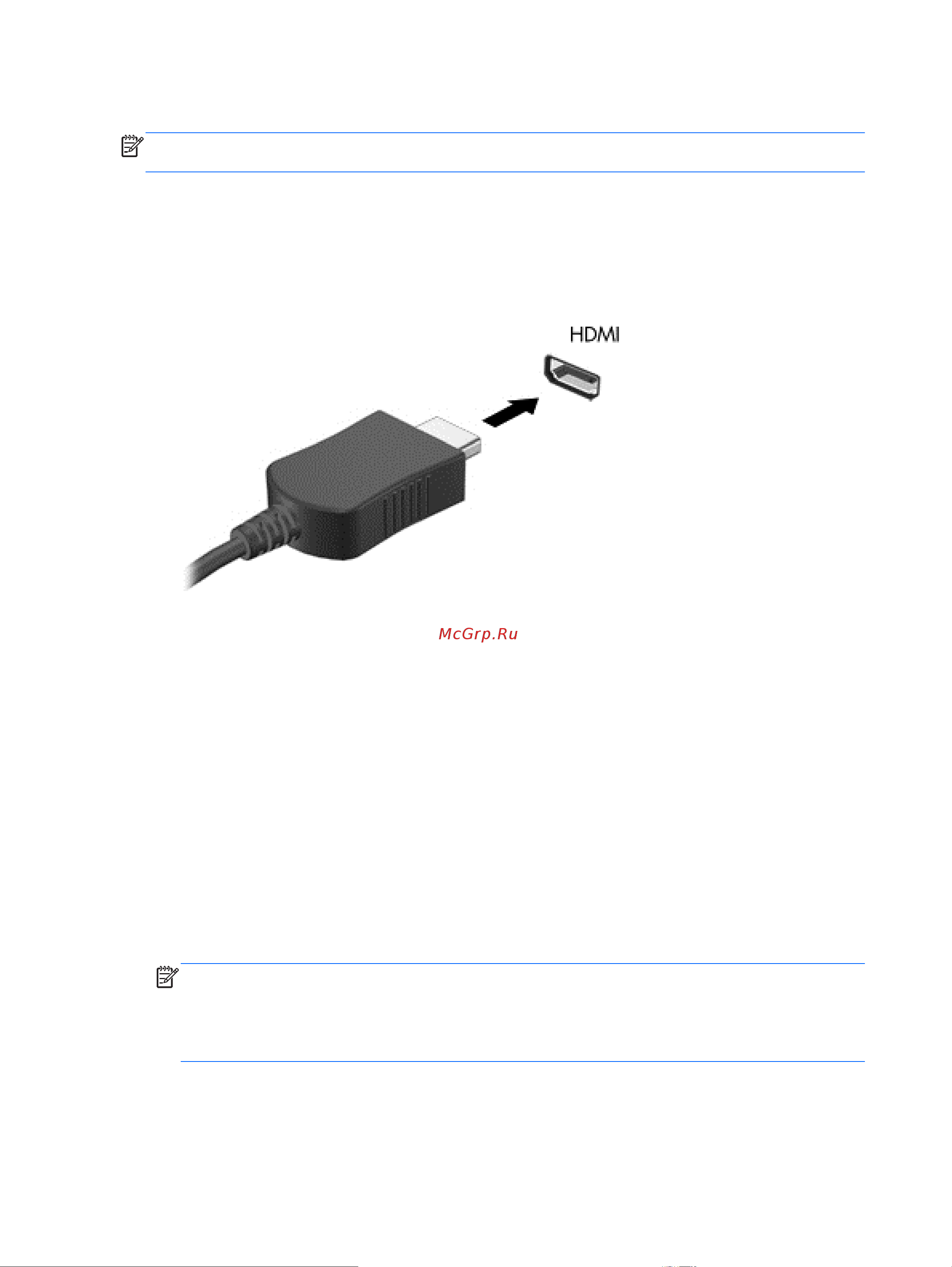 HP Envy 17-j121sr [40/112] Подключение устройства hdmi