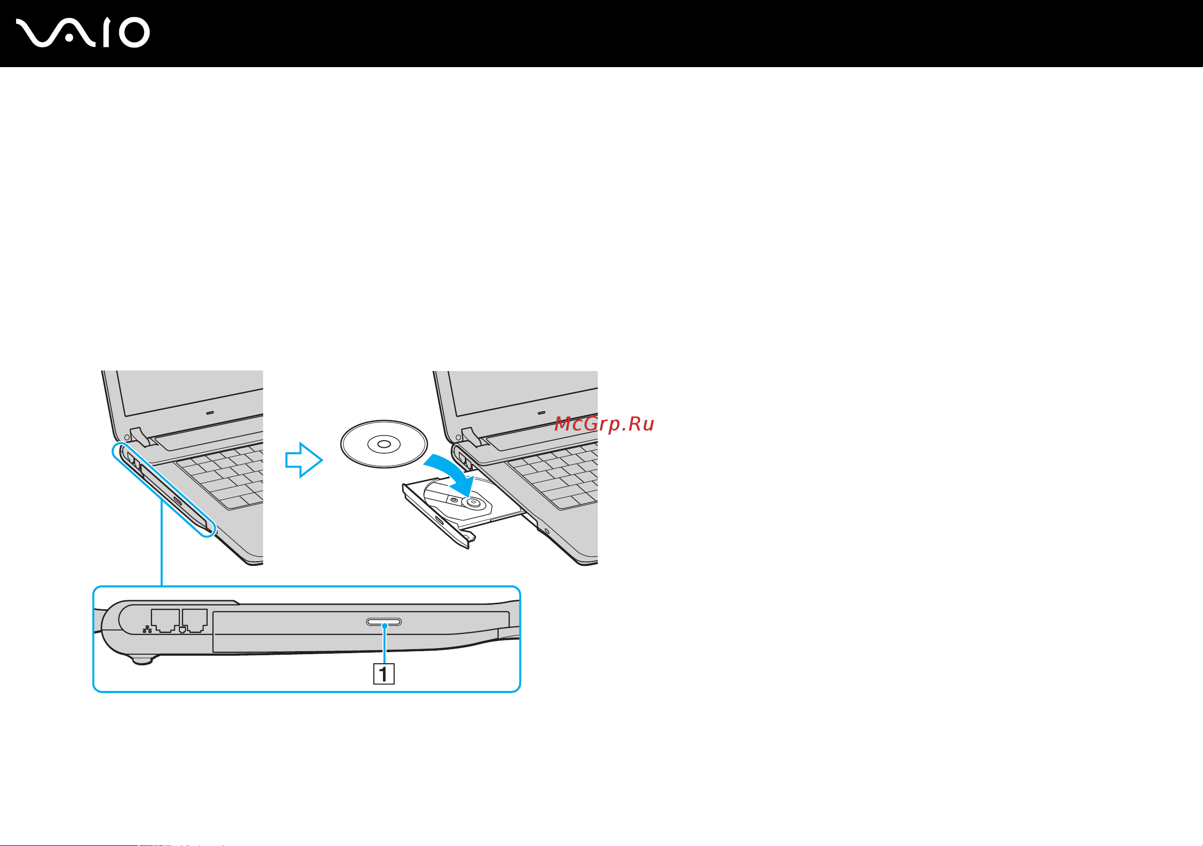 Sony VAIO VGN-FS595VP [33/152] Использование дисковода компакт дисков