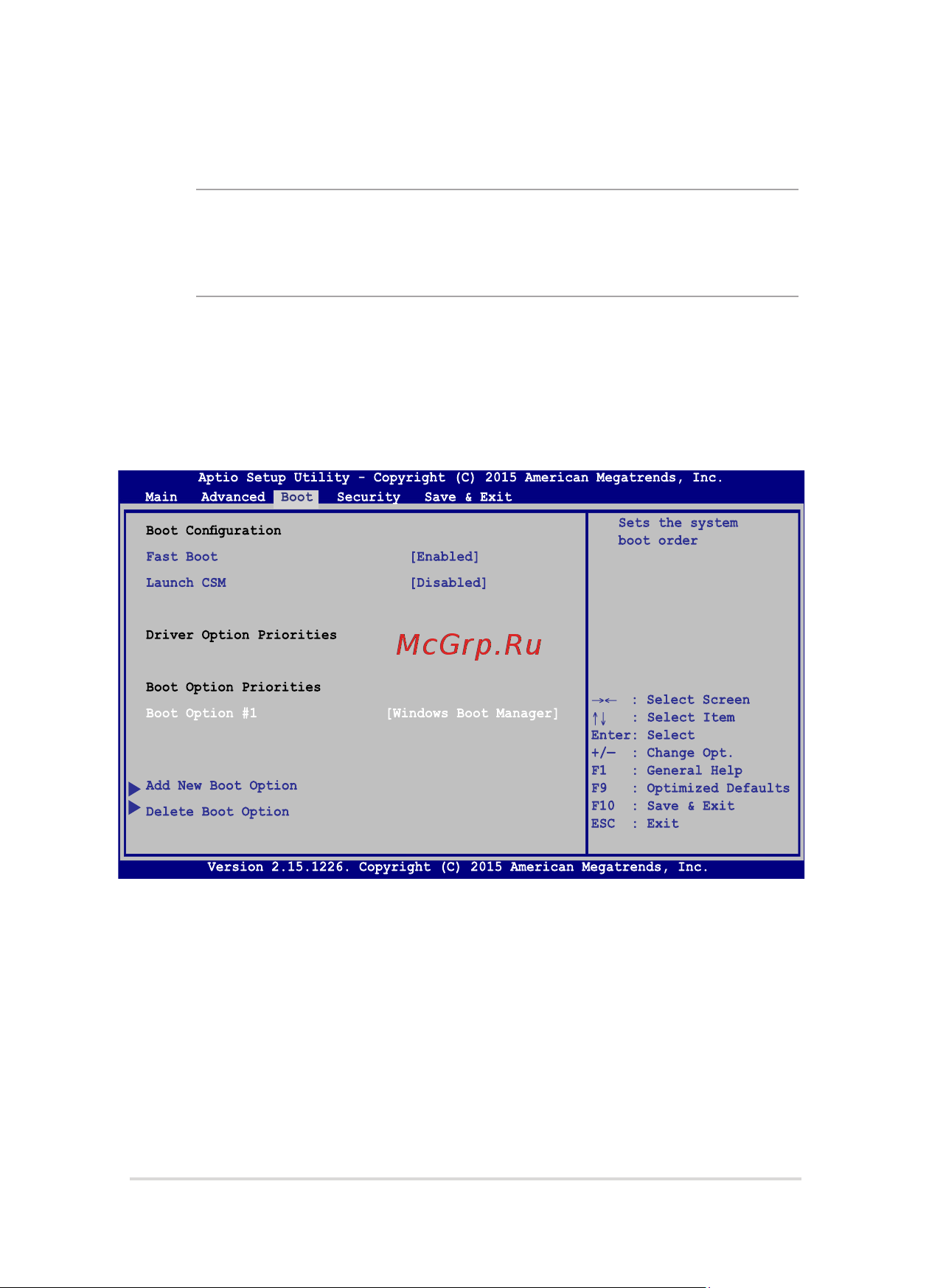 Asus X540SC-XX033T 90NB0B21-M00730 [65/112] Настройки bios