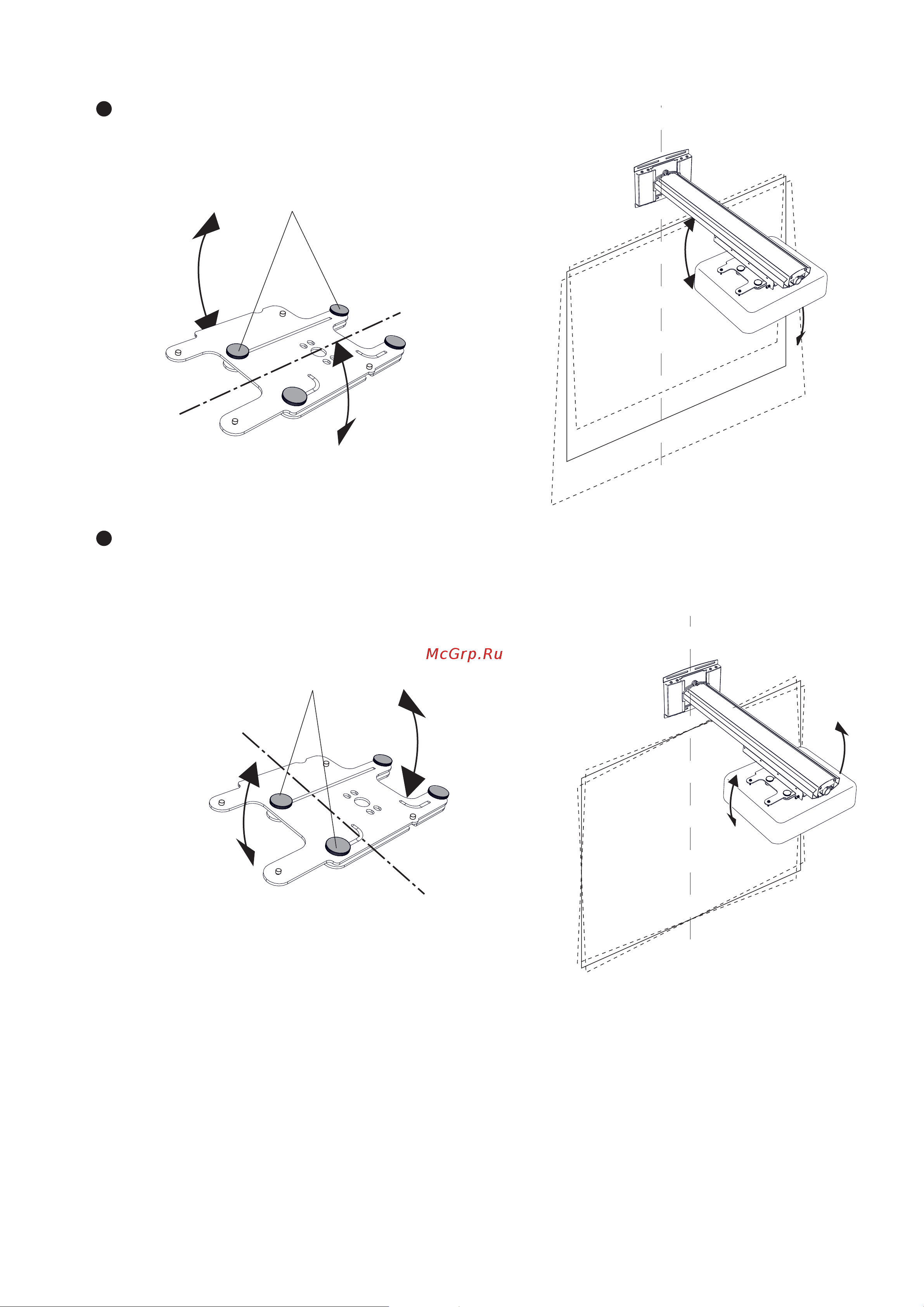 Nec NP03WK [13/14] Adjust the tilt