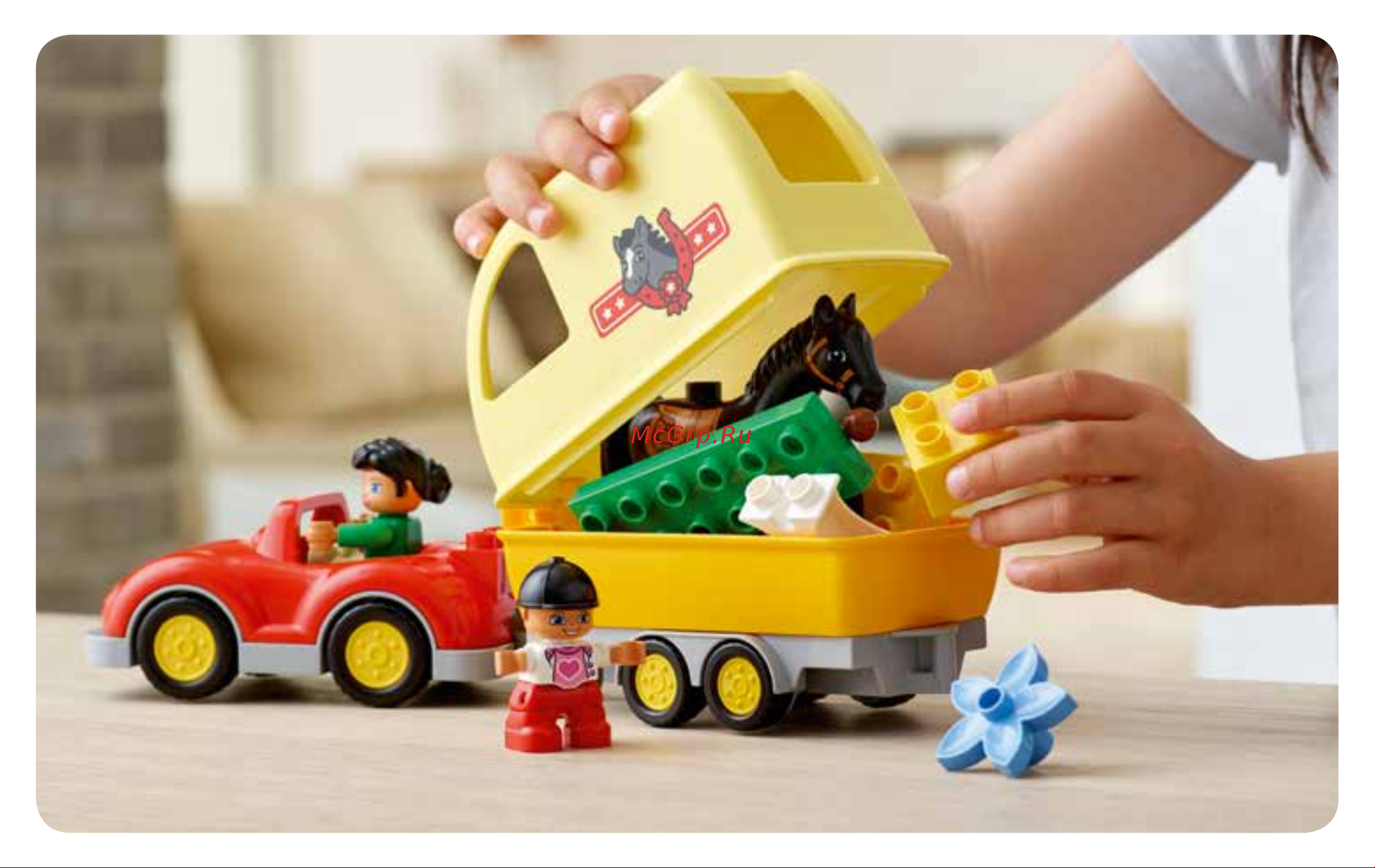 Lego DUPLO 10807 Horse Trailer (Трейлер для лошадок) Руководство по эксплуатации онлайн [8/15] 782778