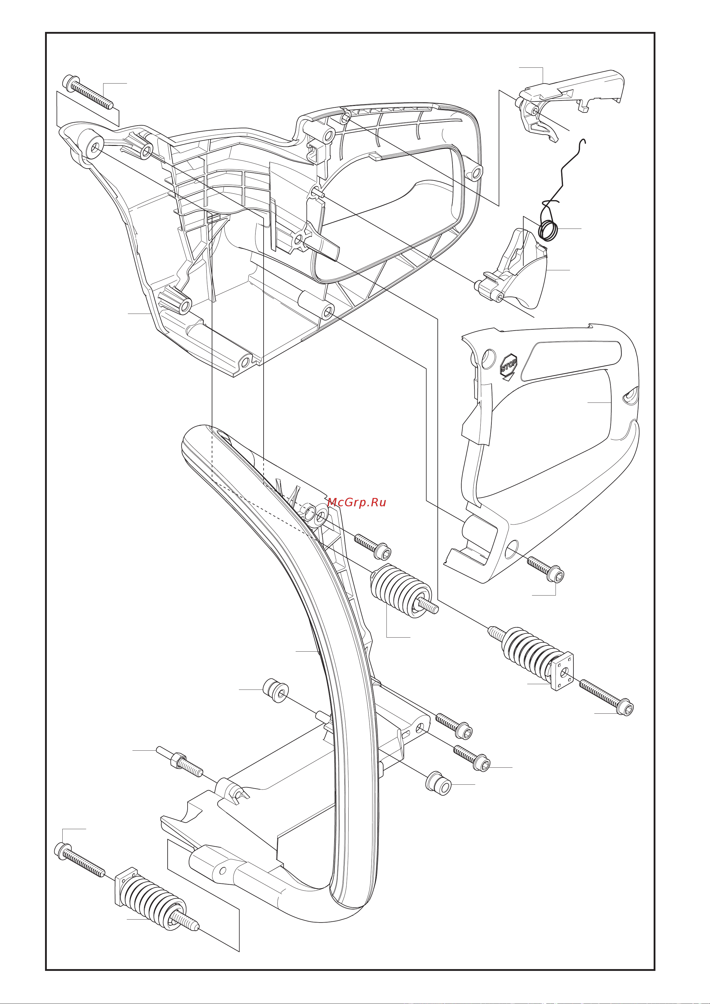 Husqvarna 460 (2007) parts Руководство по эксплуатации онлайн [15/19] 782792
