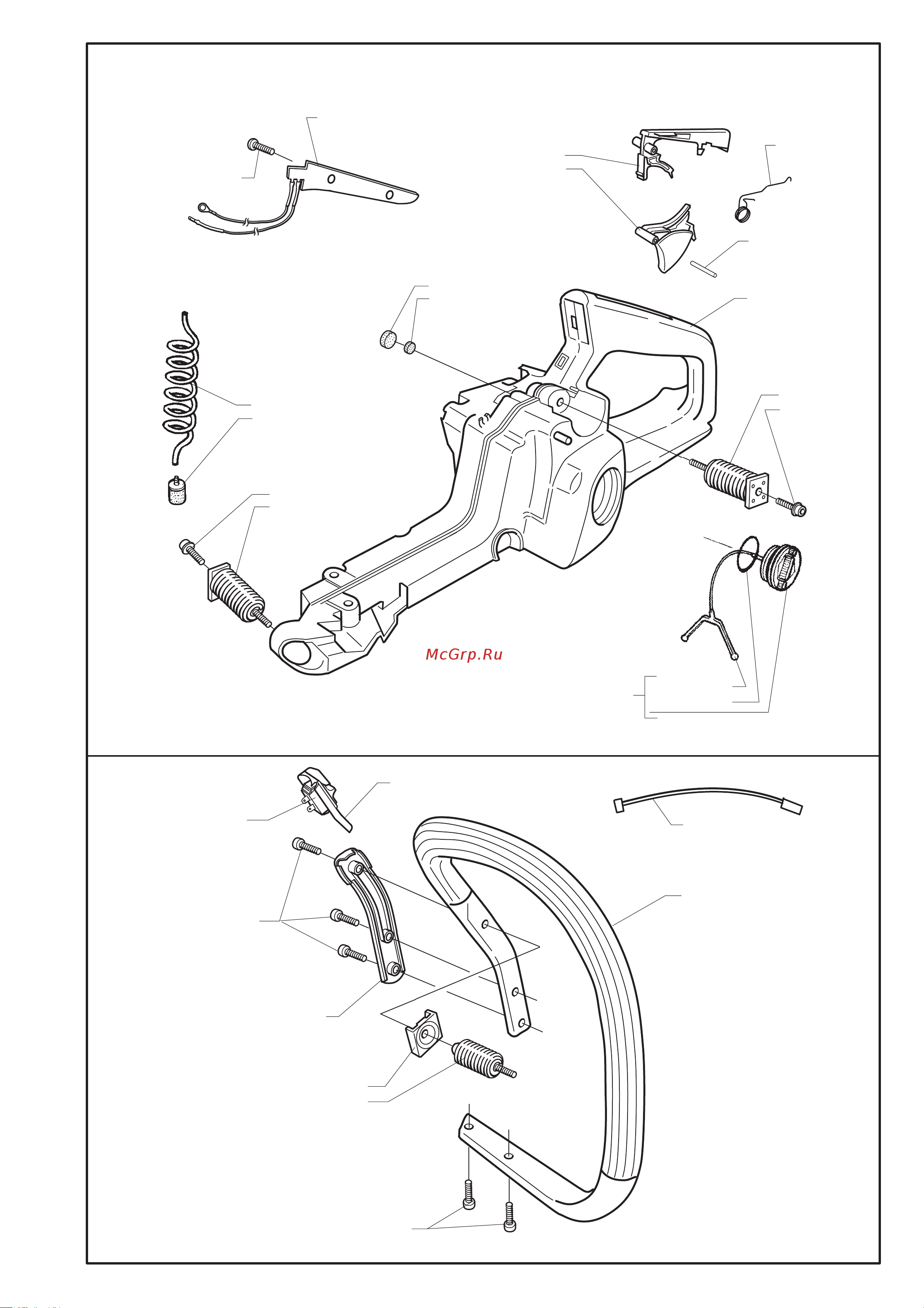 Husqvarna 351 (1999) parts Руководство по эксплуатации онлайн [5/9] 782810