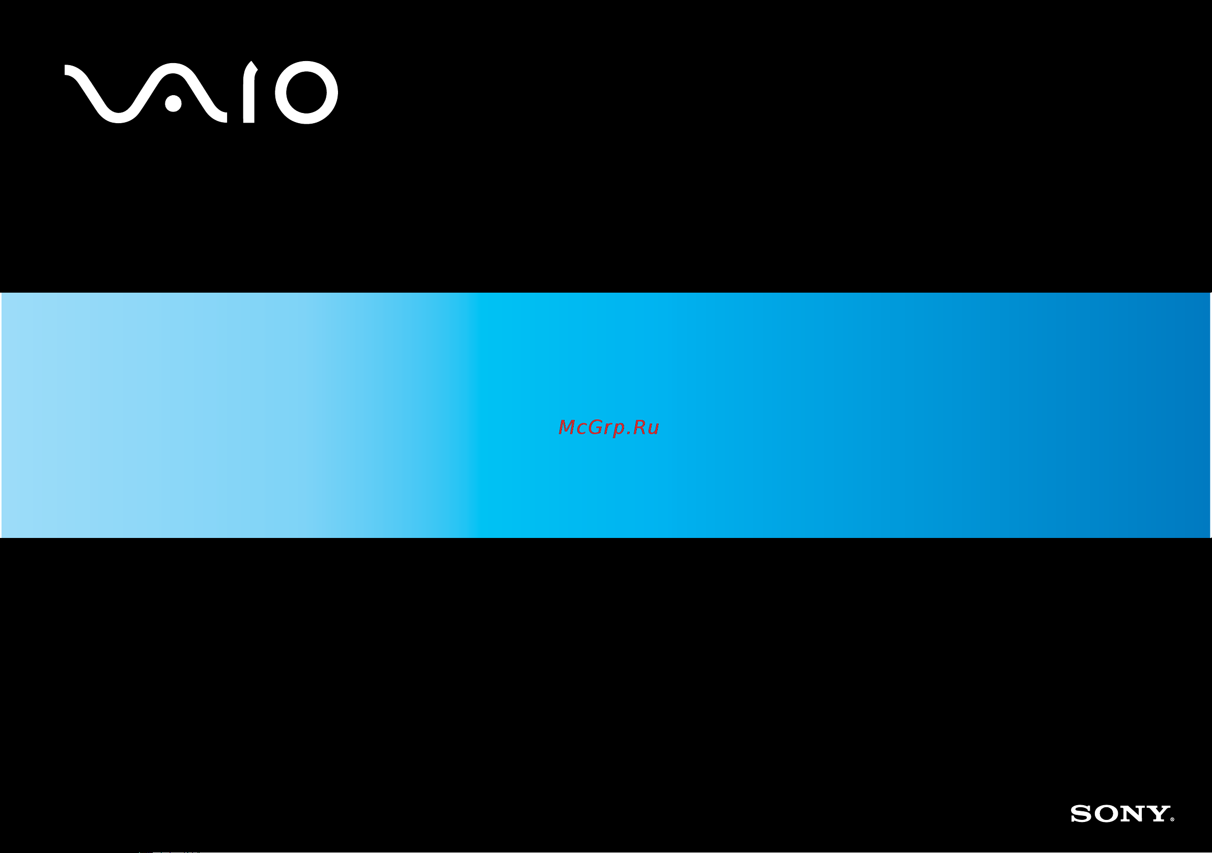 Sony VAIO VGN-BX295XP Руководство по эксплуатации онлайн