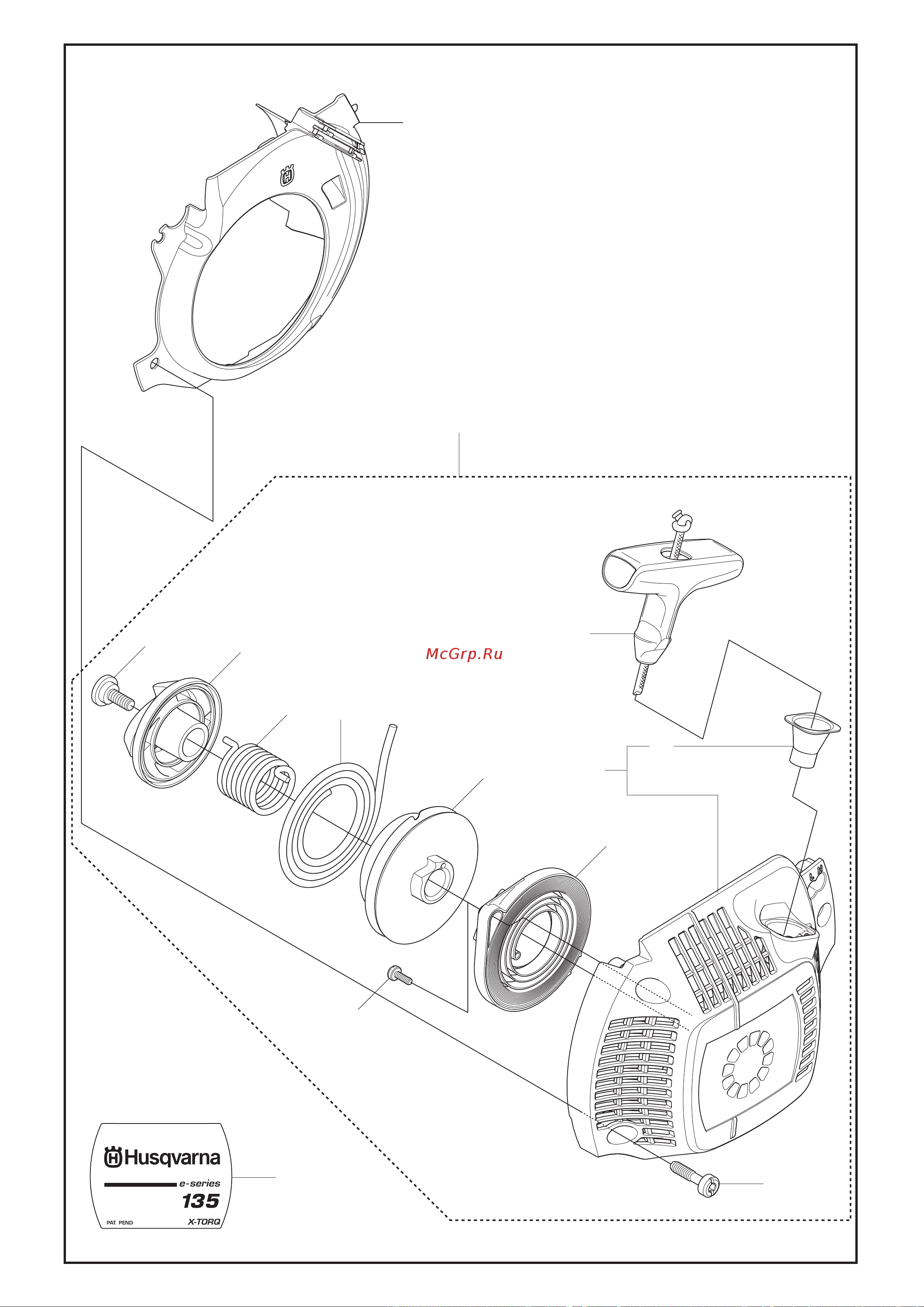Husqvarna 135 X-TORQ Руководство по эксплуатации онлайн [10/35] 782826