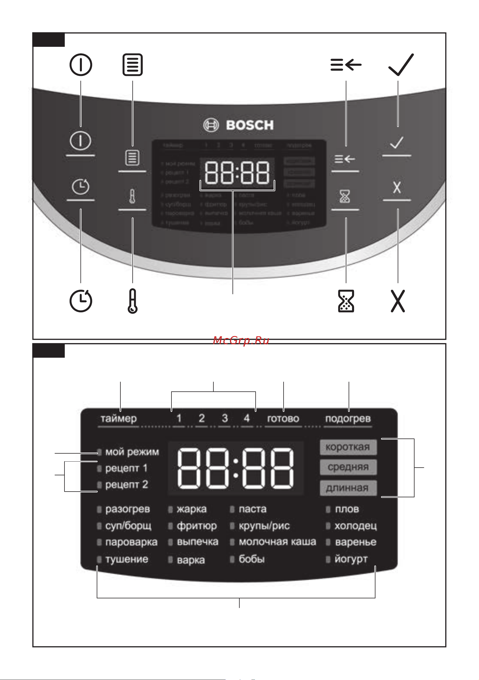 Bosch MUC28B64 Руководство по эксплуатации онлайн [4/74] 782852