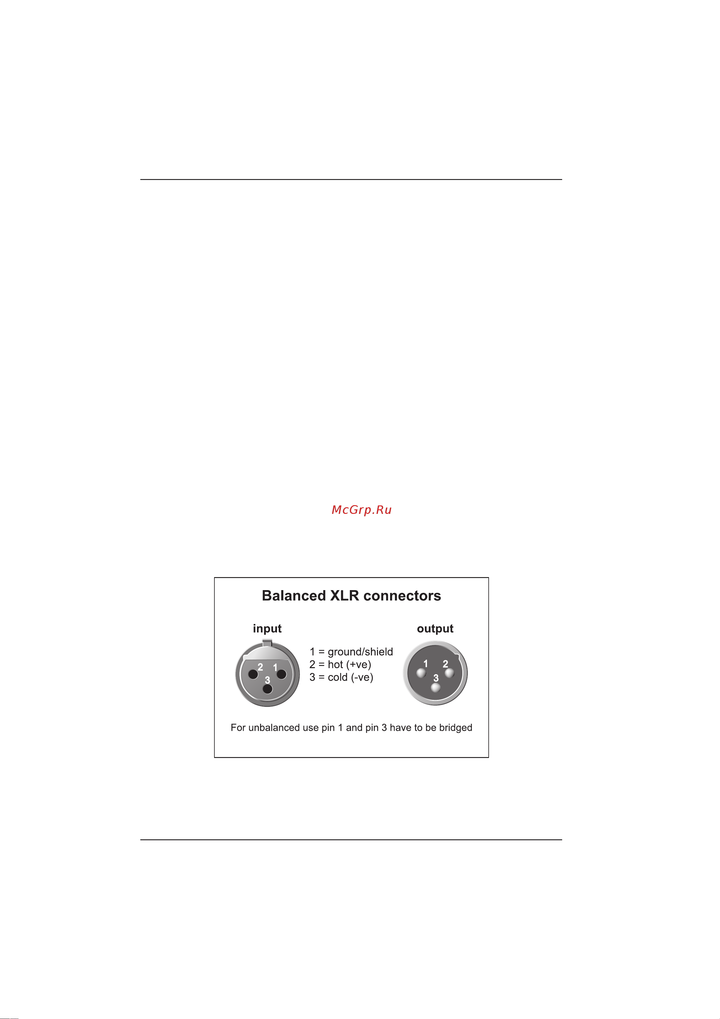 Behringer ULTRAVOICE XM1800S Руководство по эксплуатации онлайн [2/4] 782871