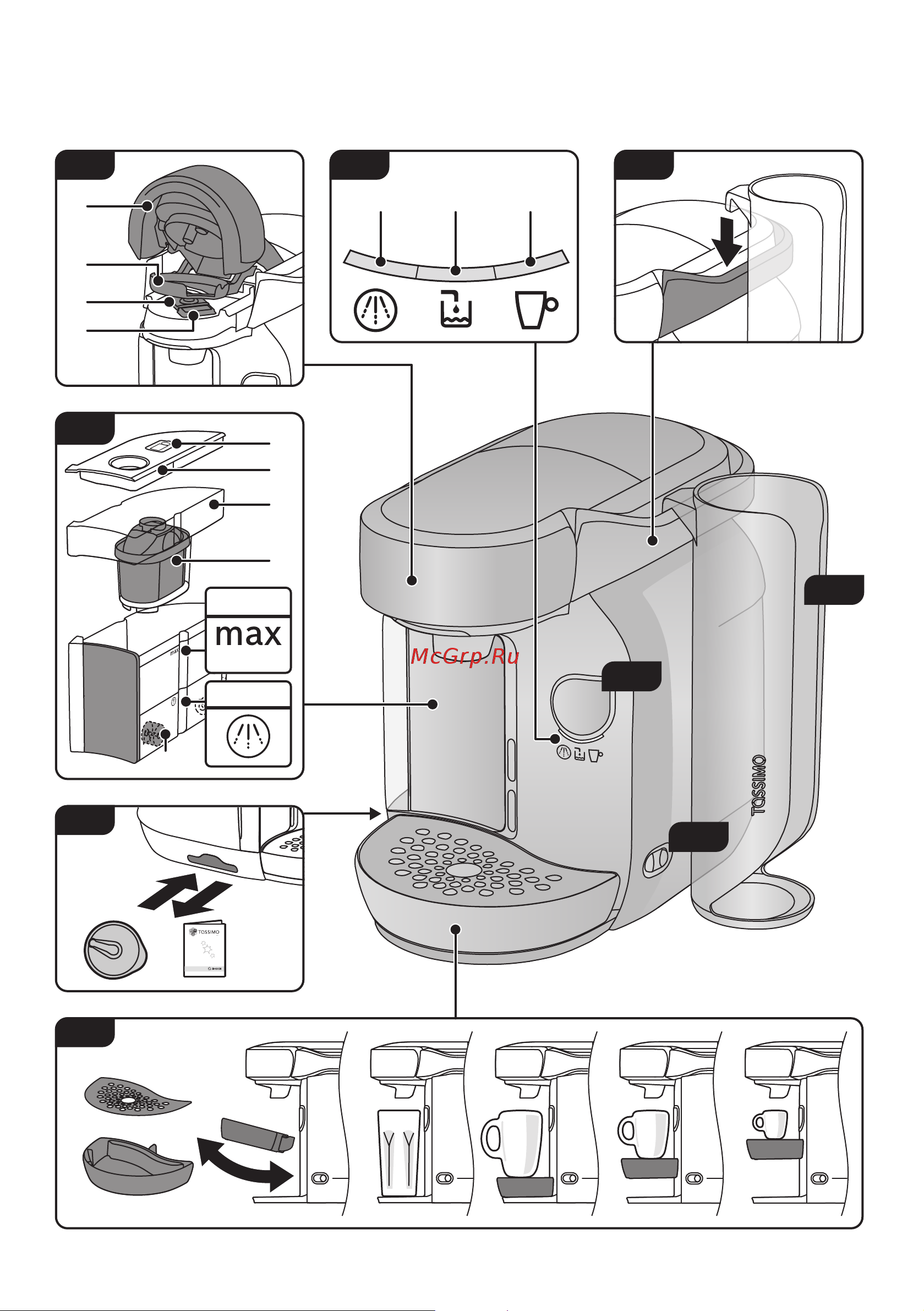 Bosch TAS7002 Руководство по эксплуатации онлайн [3/128] 782896
