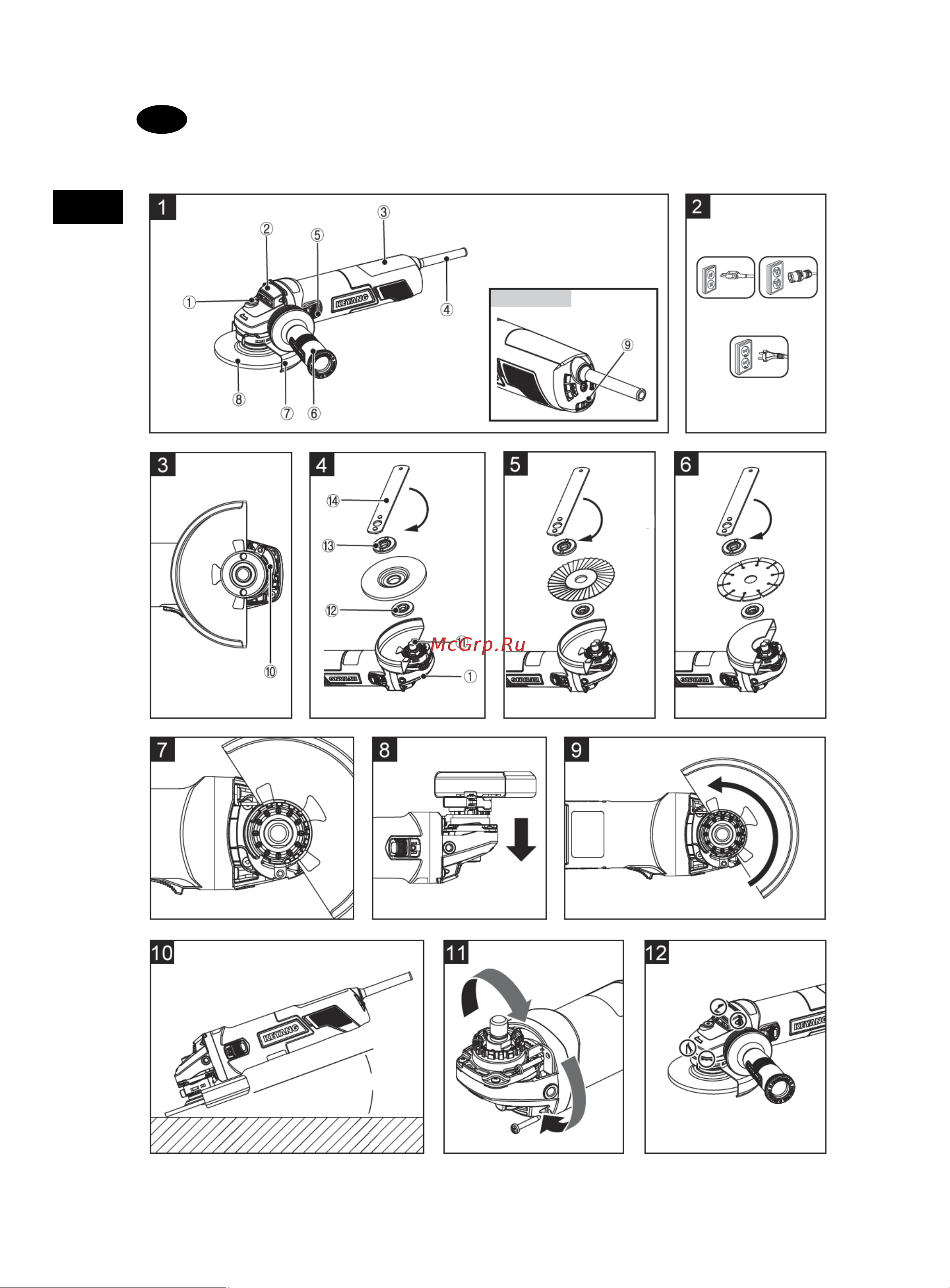 KEYANG DG125-15SV Инструкция по эксплуатации онлайн [2/18] 782948