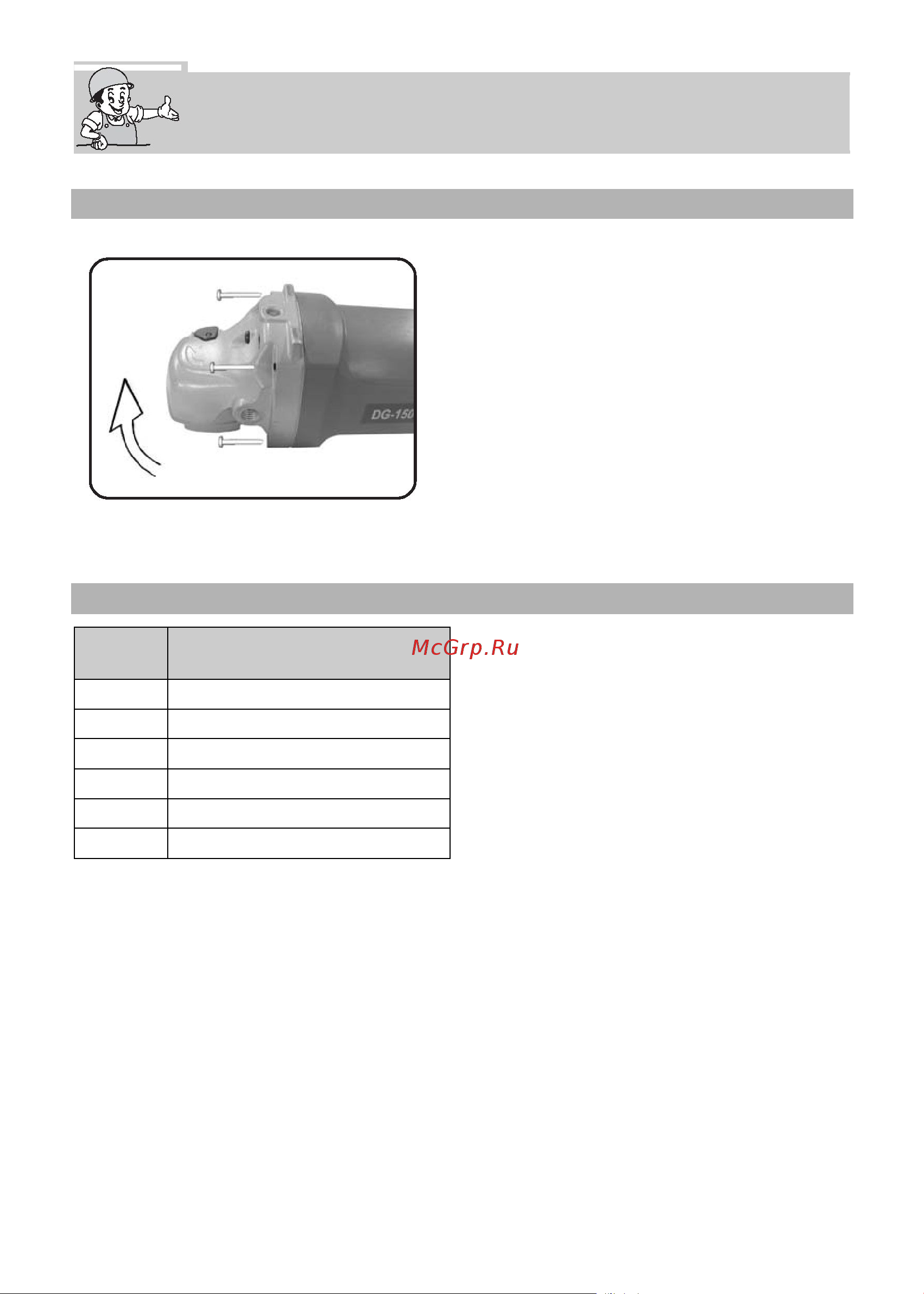 KEYANG DG-150C [15/21] Поворот головки ушм