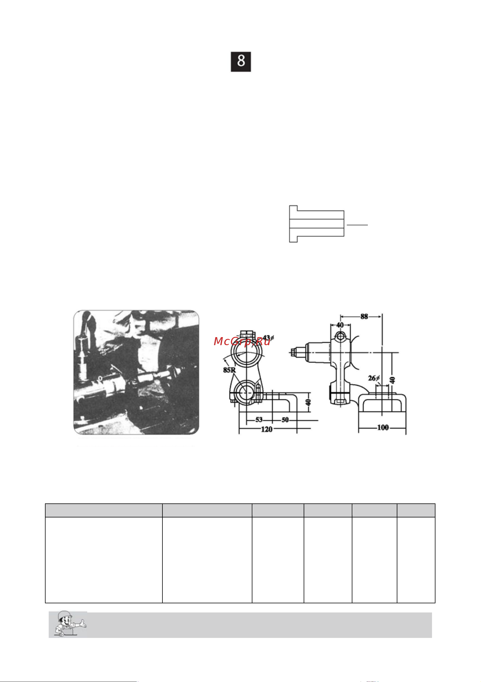 KEYANG PG-600B [16/17] Ниже представлена таблица характеристик для подбора абразивных насадок по типу насадки и виду обрабатываемого материала