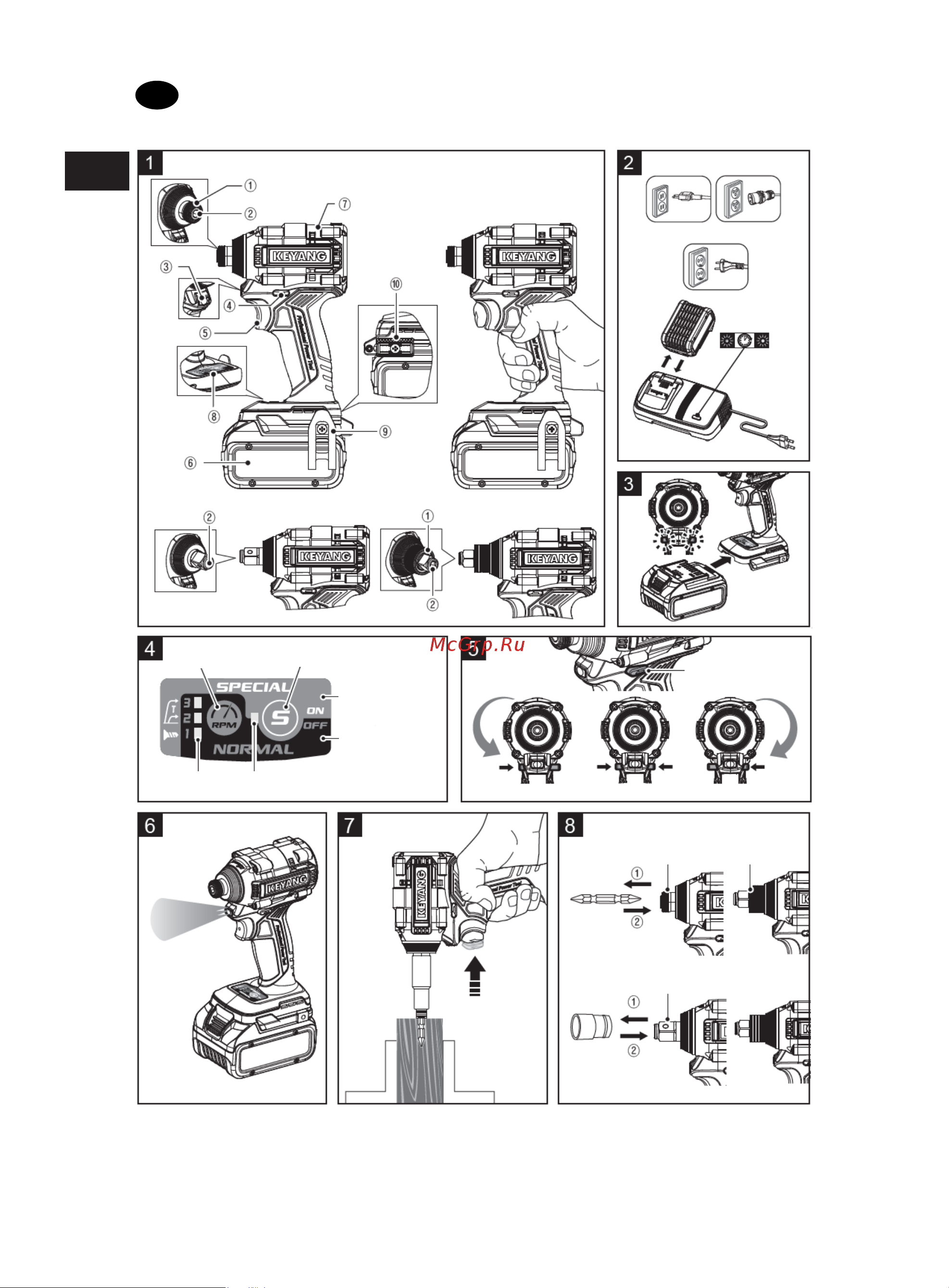 KEYANG IW20BLH-315 [2/17] Keyang