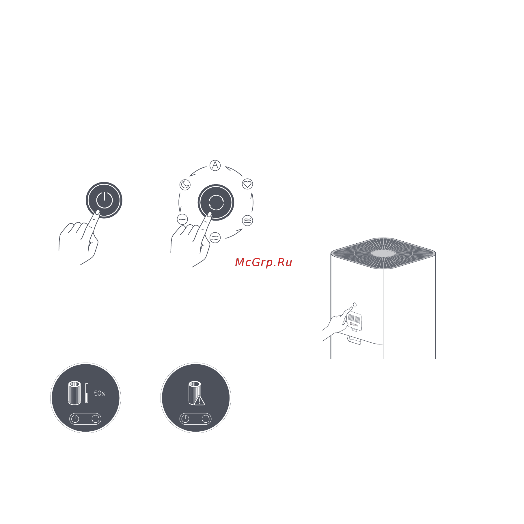 Xiaomi Mi Smart Air Purifier 4 Pro (BHR5056EU) [79/102] Cara penggunaan