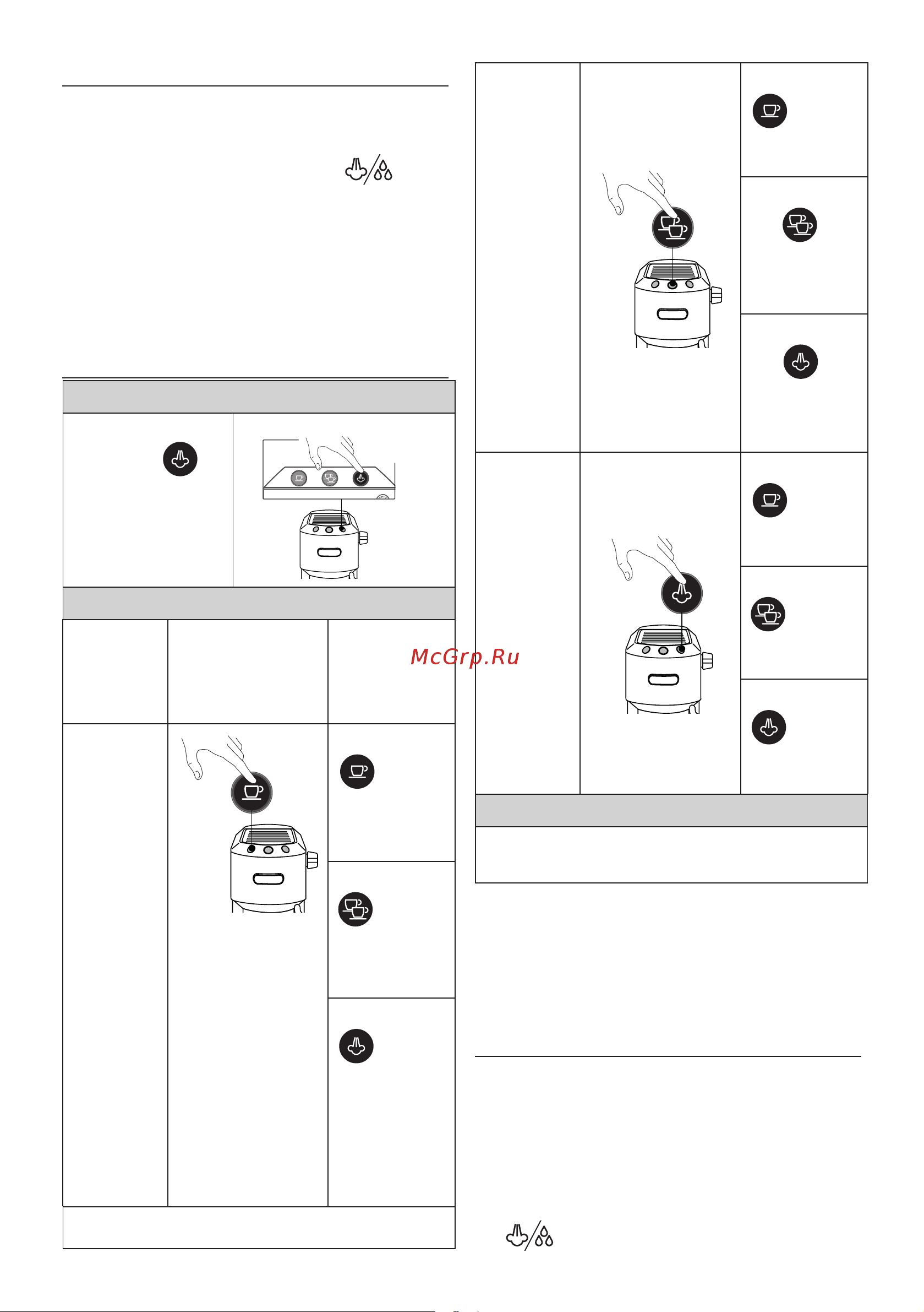 Delonghi EC885.GY [164/220] Препоръчваме приготвяне с максимална продължителност от 60 секунди
