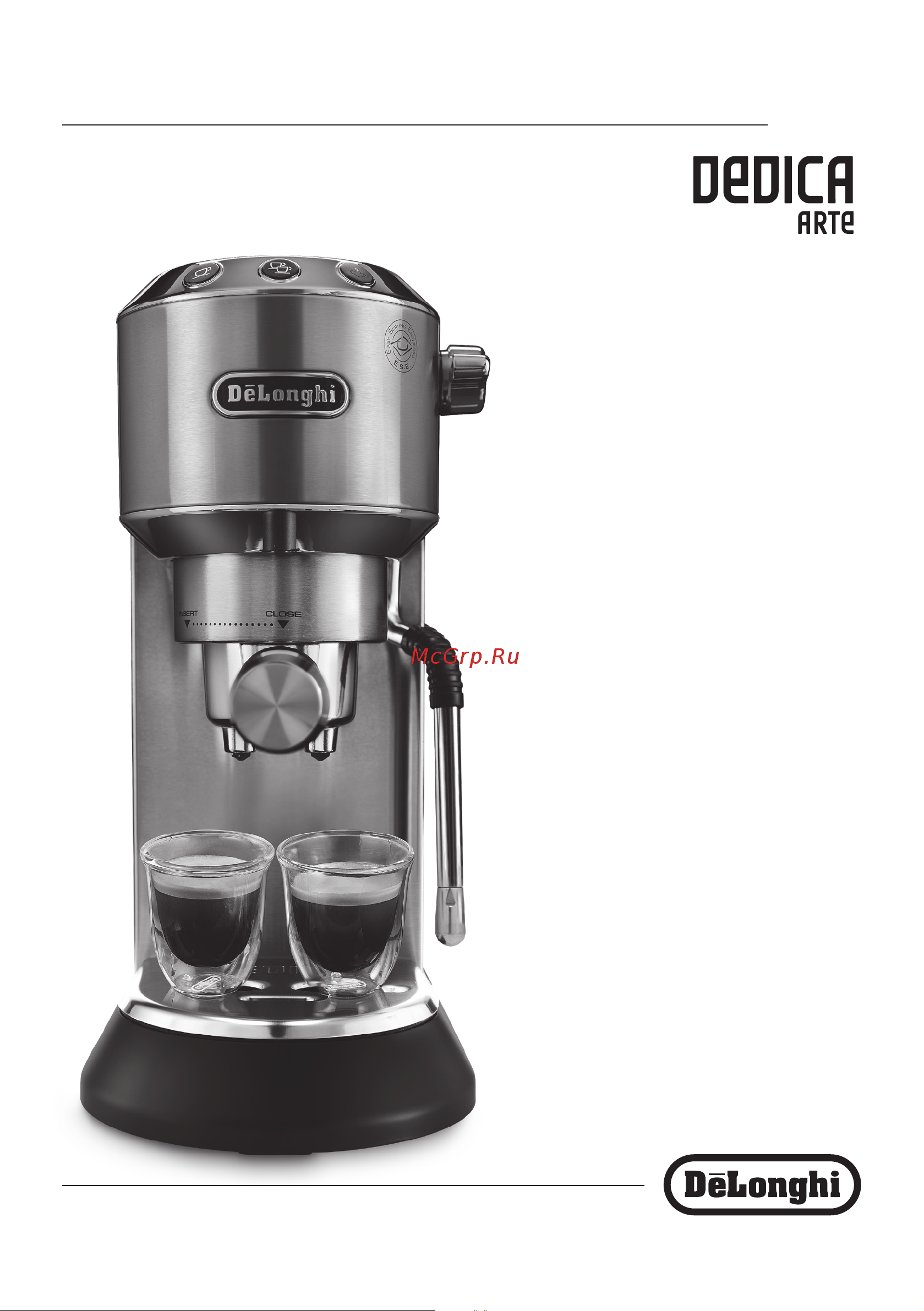 Delonghi EC885.BG Руководство по эксплуатации онлайн