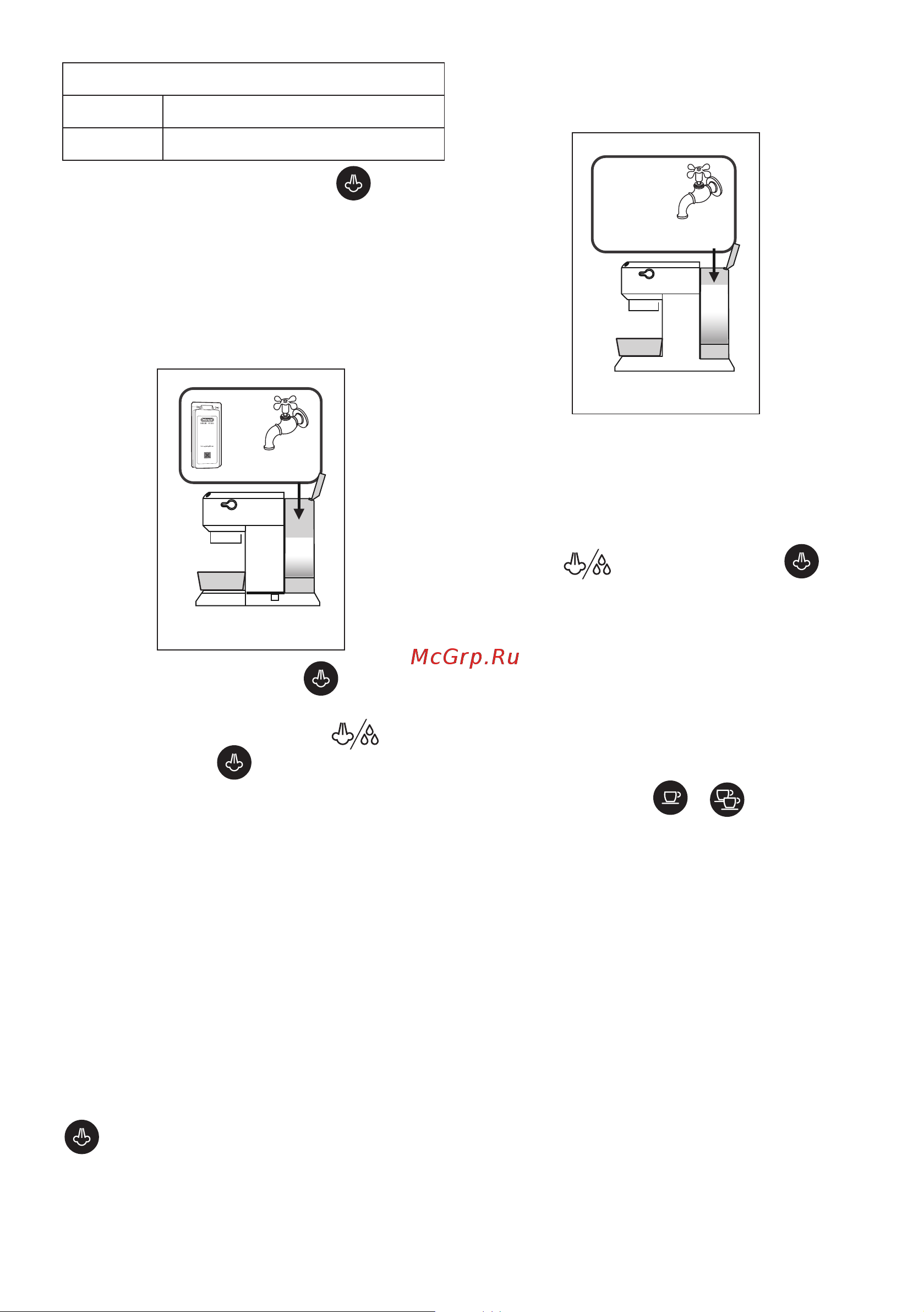 Delonghi EC885.BG [200/220] Up to max level