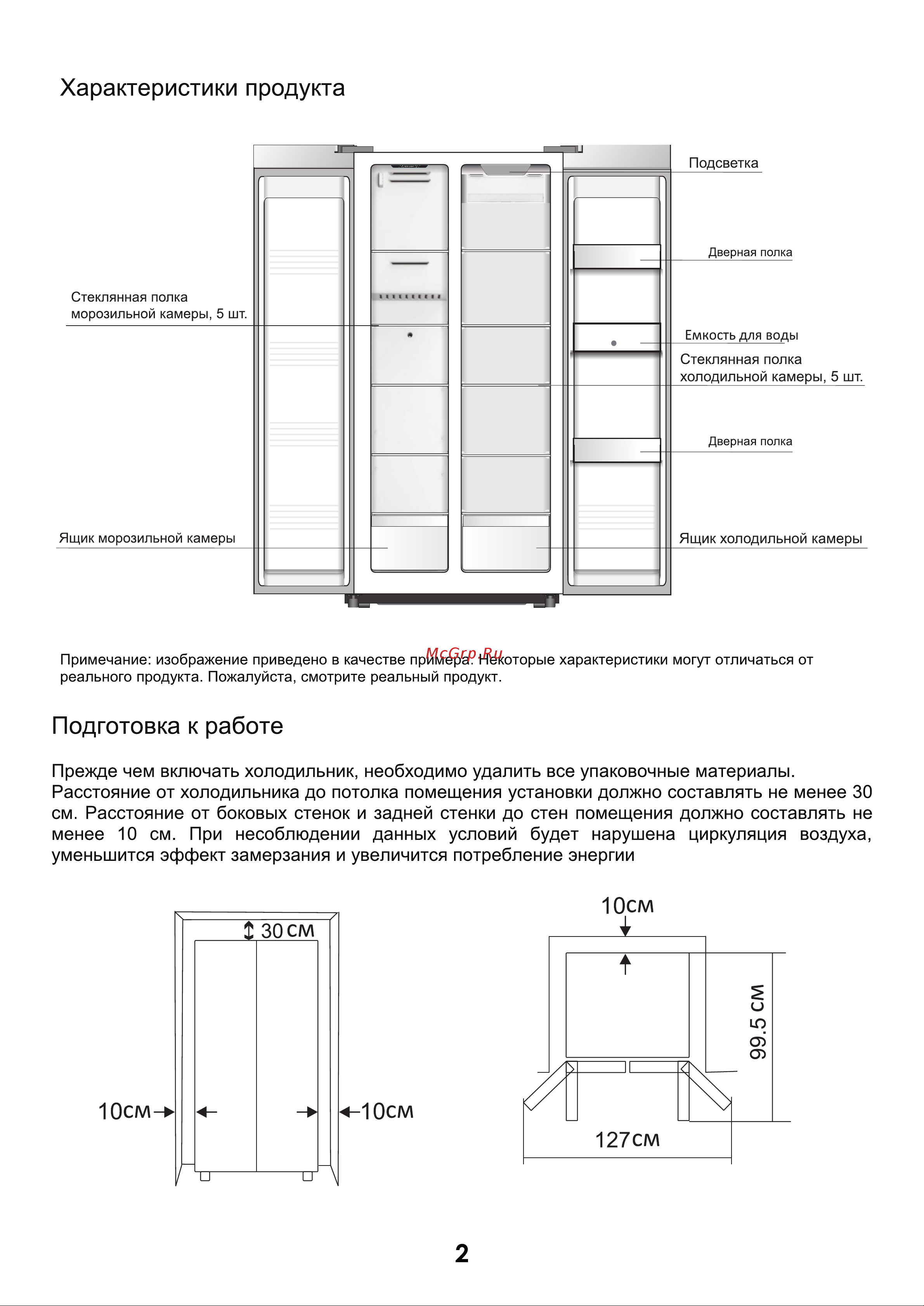 Ginzzu NFI-4012 золотистый Руководство по эксплуатации онлайн [2/10] 783189