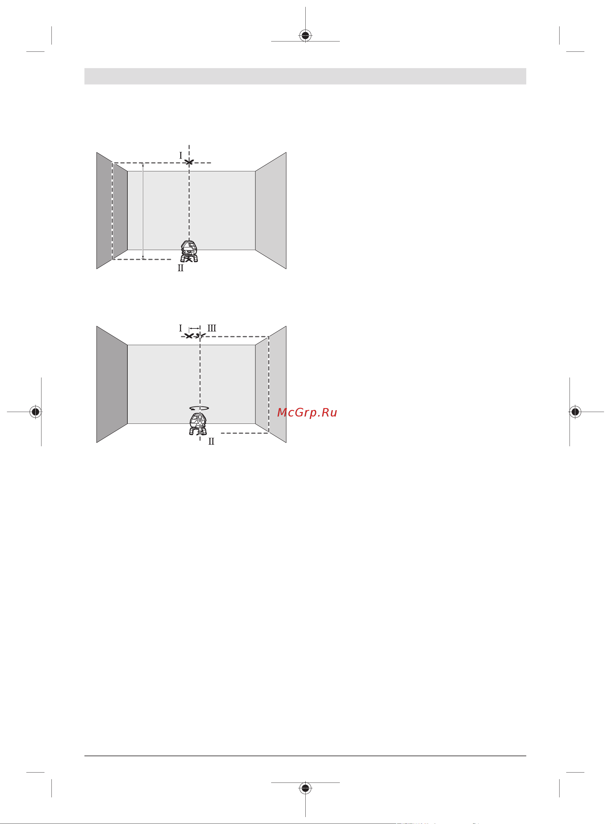 Bosch GLL 3-50 +вкладка L-BOXX [106/254] Pracovní pokyny