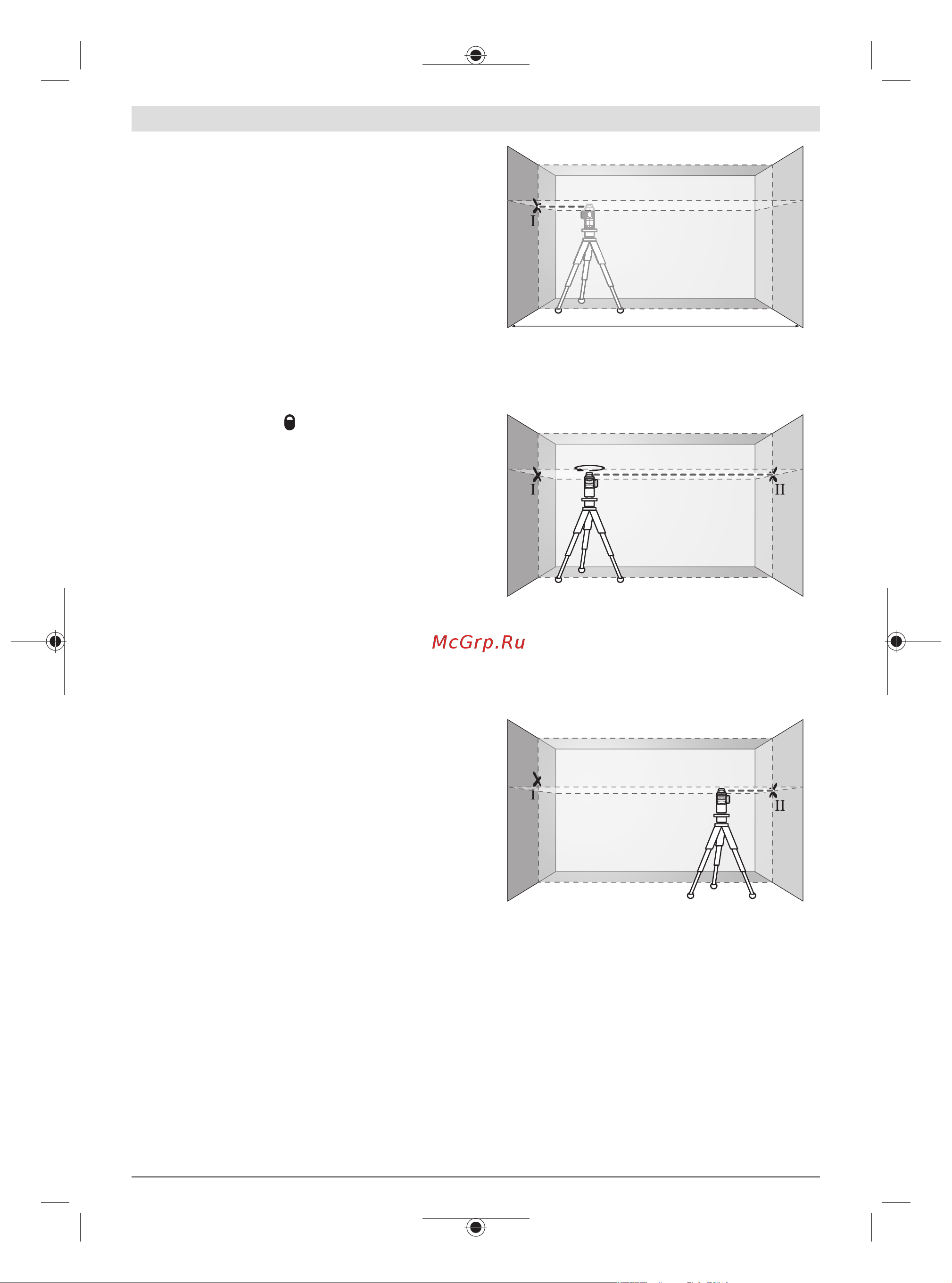 Bosch GLL 3-80 + кейс [9/227] Arbeiten mit pendelarretierung
