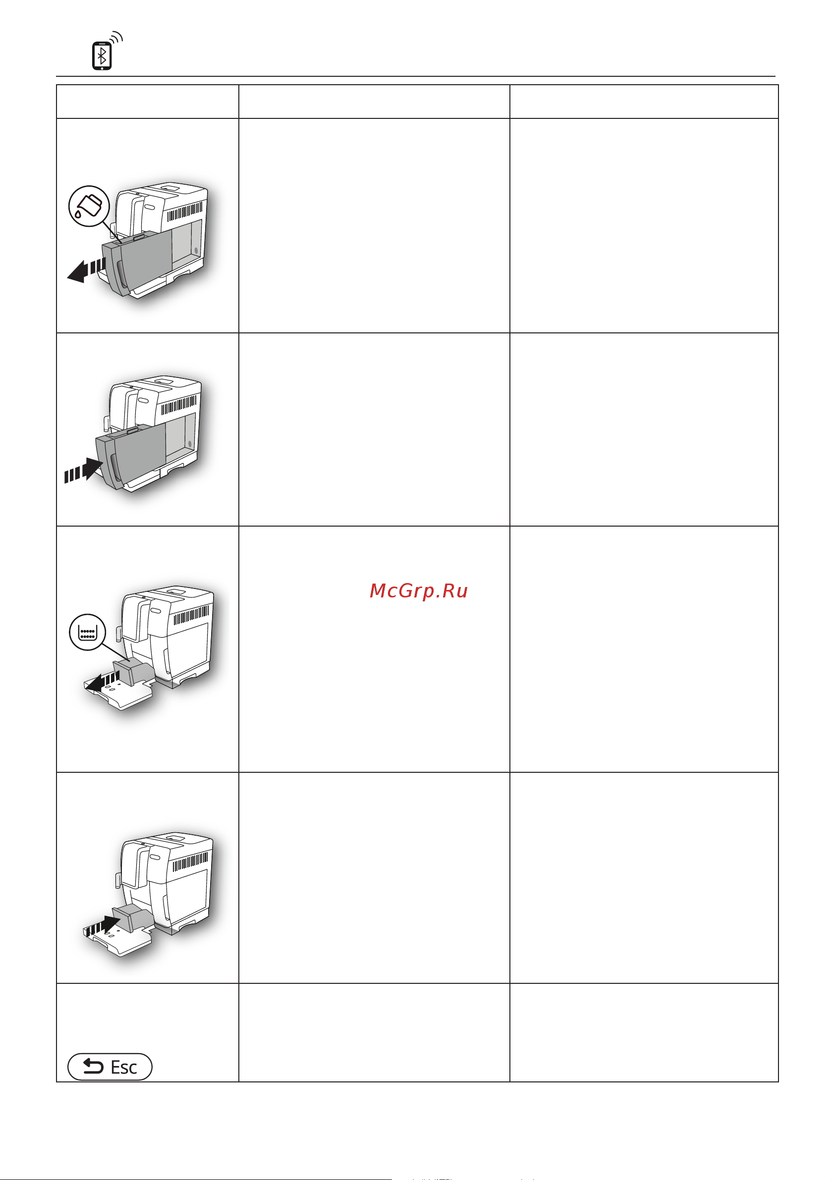Delonghi ECAM370.95.S [166/386] Näytölle ilmestyvät viestit