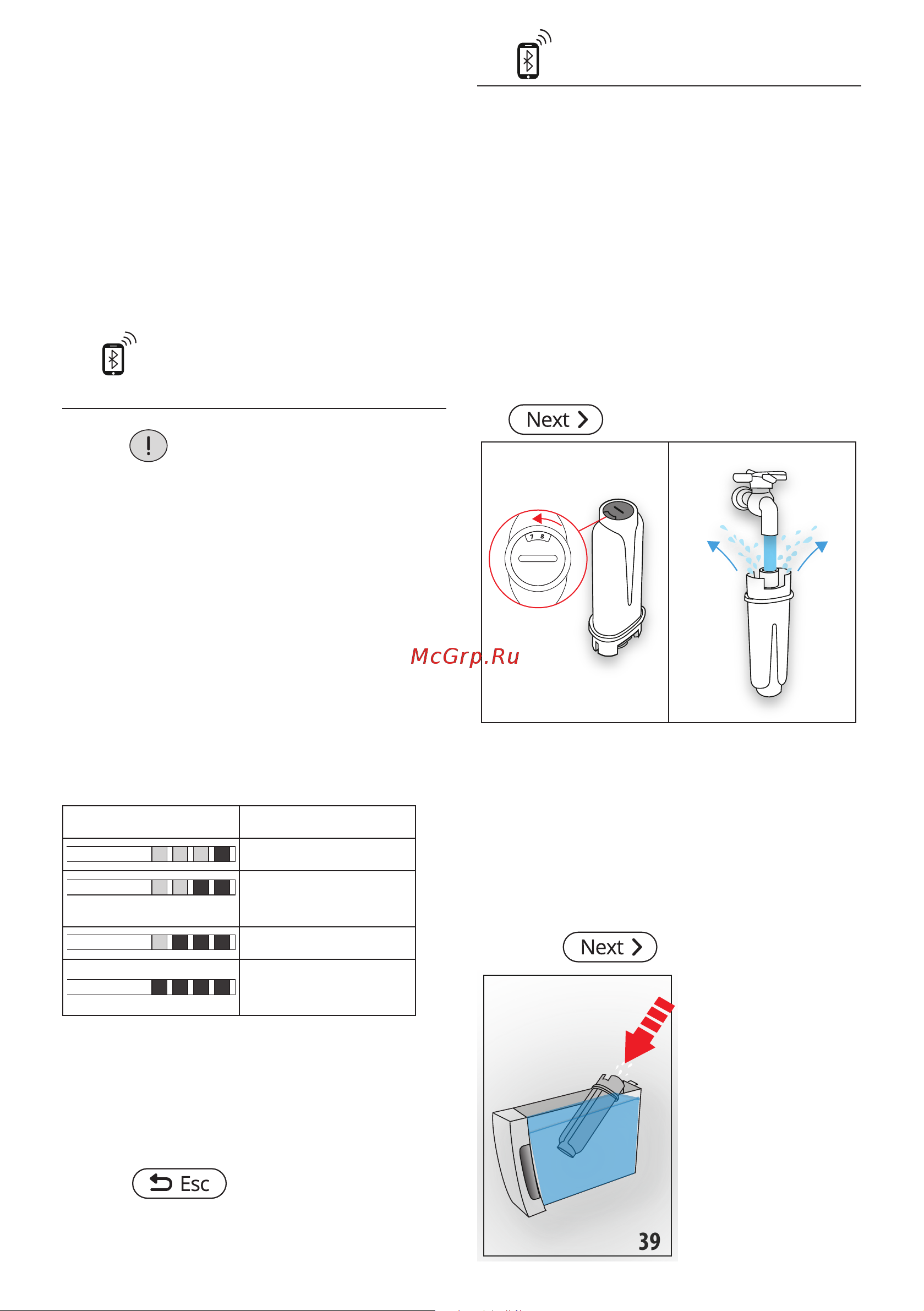 Delonghi ECAM370.95.S [40/386] Programación de la dureza del