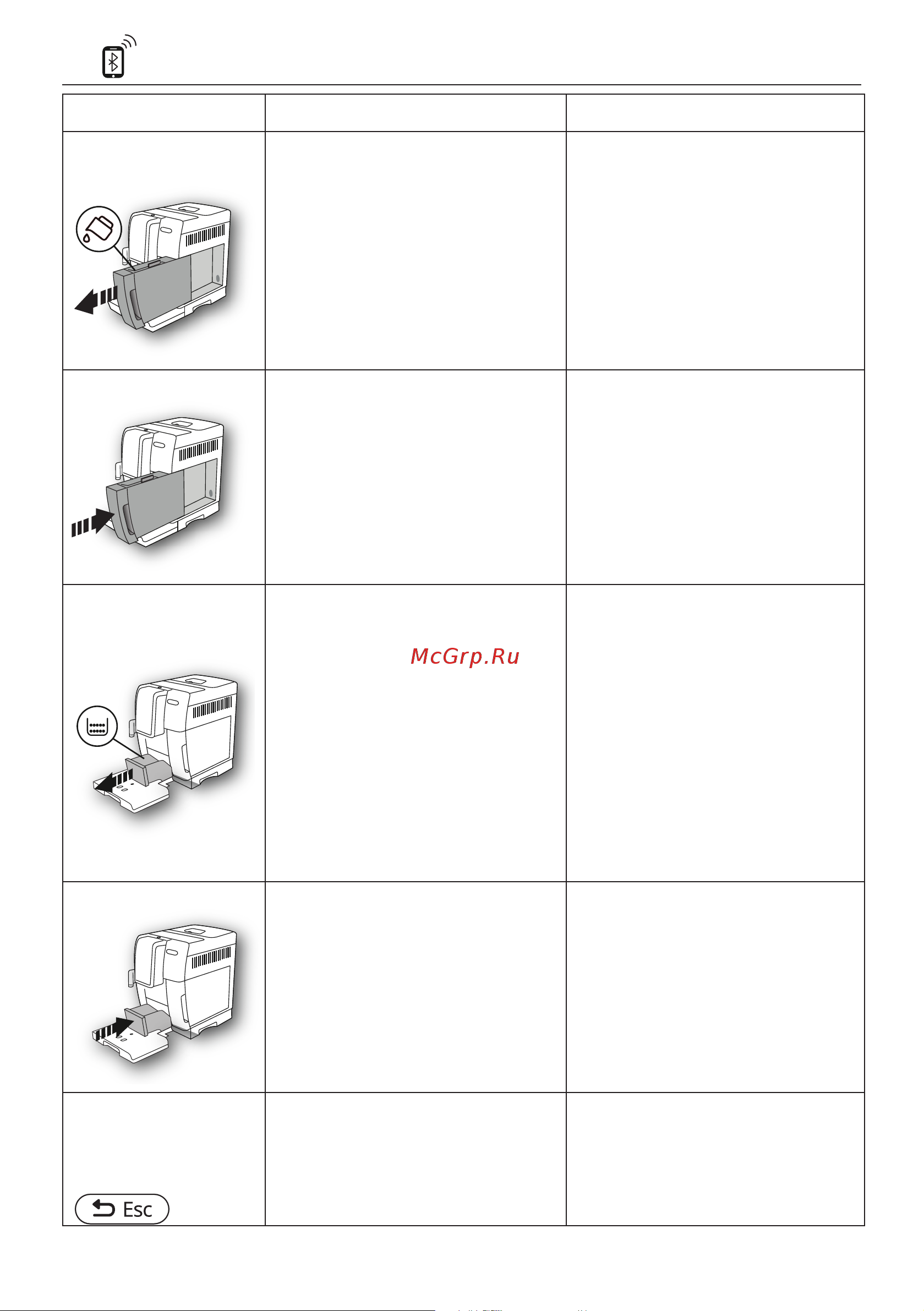 Delonghi ECAM370.95.S [63/386] Mensagens exibidas no ecrã