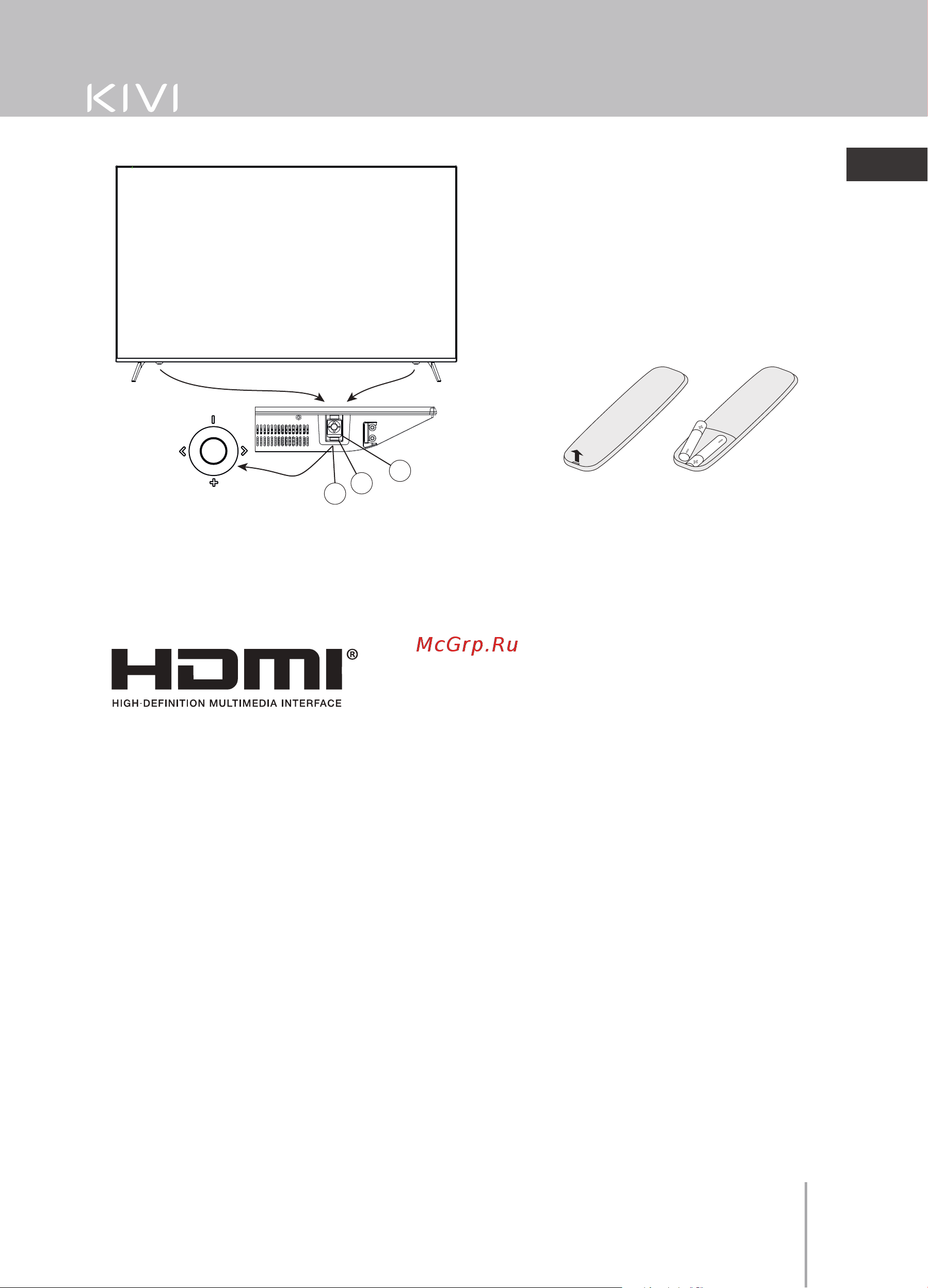 KIVI 32H740LB [11/104] Installation