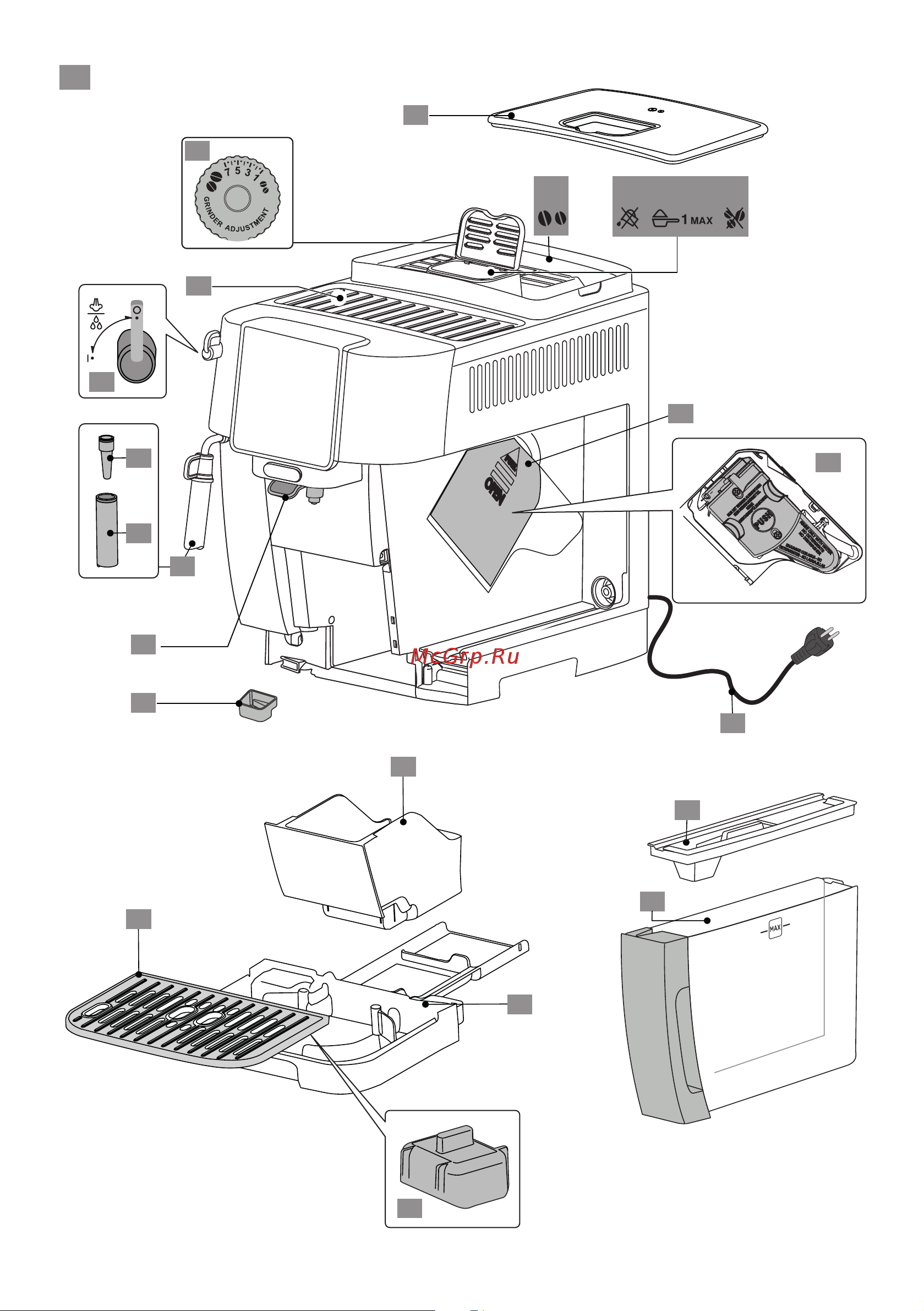 Delonghi ECAM220 22 GB 2 100 783351