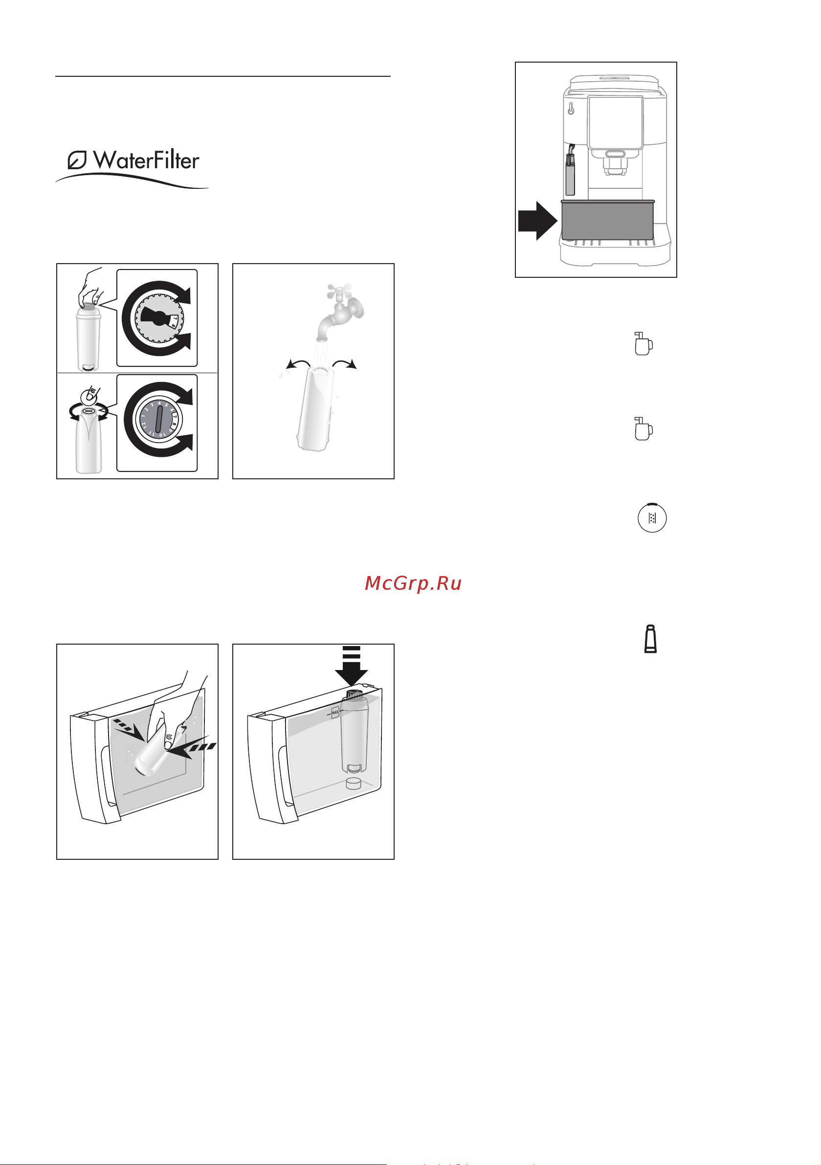 Delonghi ECAM220.22.GB [70/100] Odstranění filtru