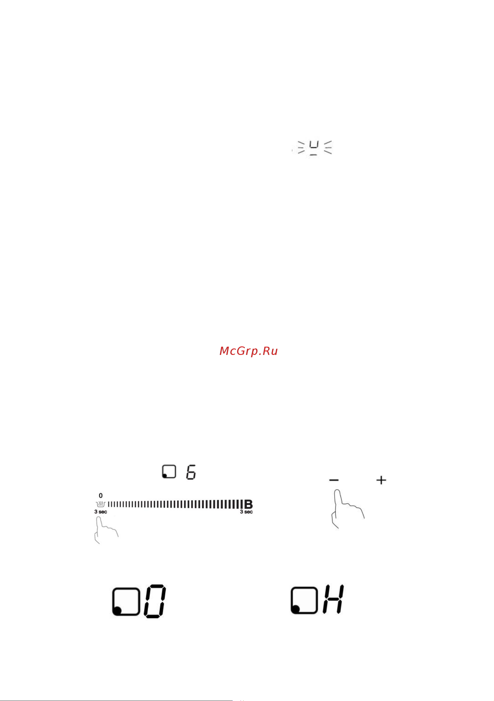 Haier HHY-Y64NVW [18/96] Если на дисплее мигает значение