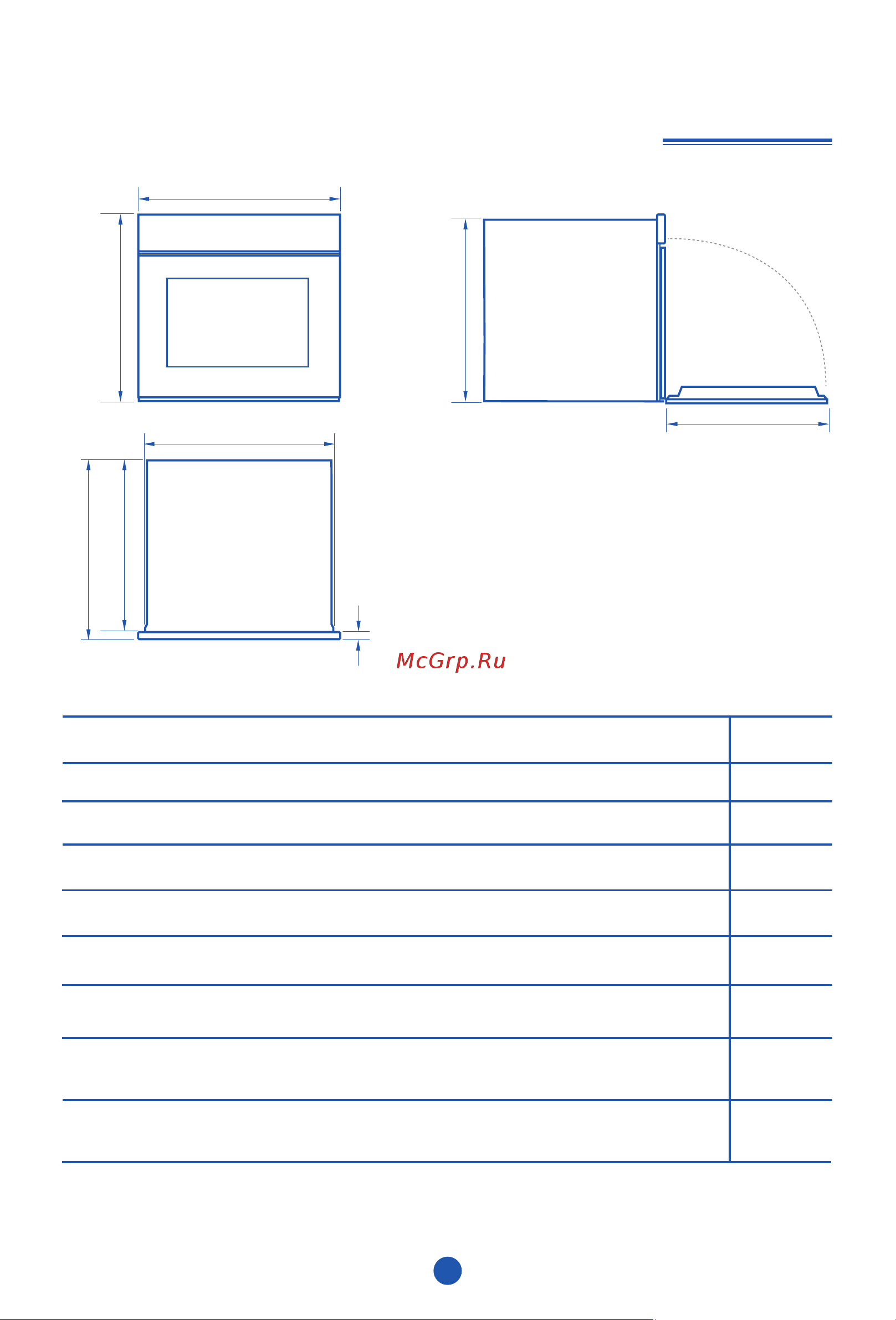 Haier HOQ-F6CASGW [80/215] Өнімнің сырт көлемі және өлшемдері